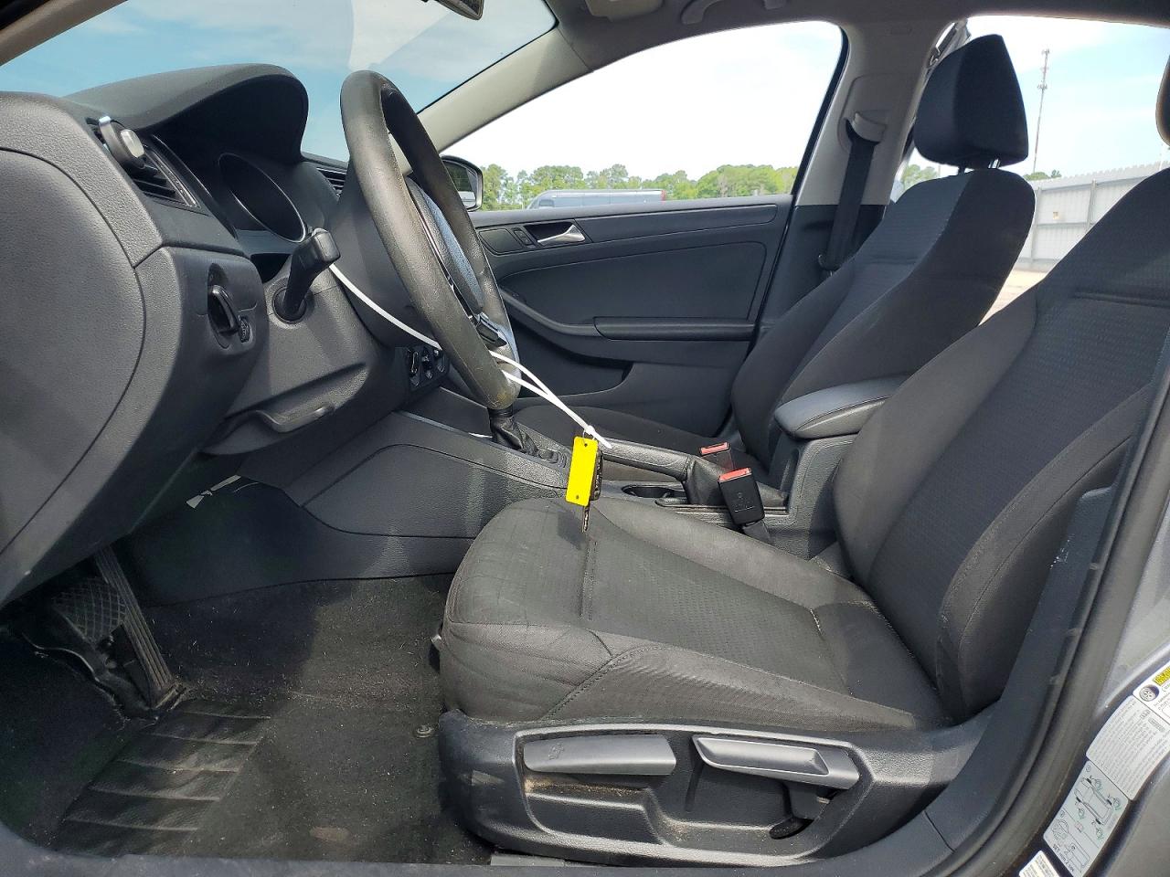 2015 Volkswagen Jetta Base Gray vin: 3VW2K7AJ5FM342968