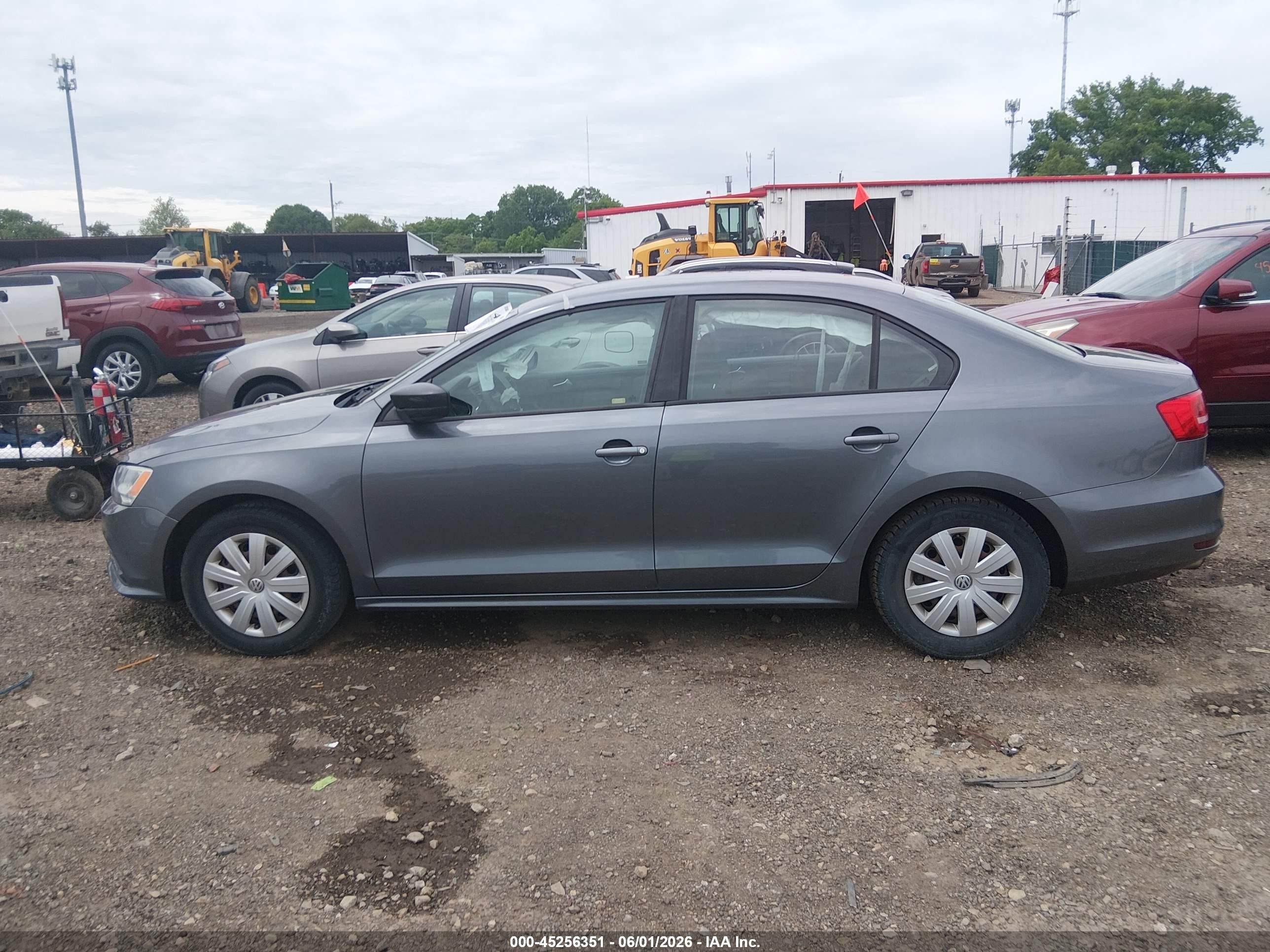 2015 Volkswagen Jetta 2.0l S Gray vin: 3VW2K7AJ5FM412792