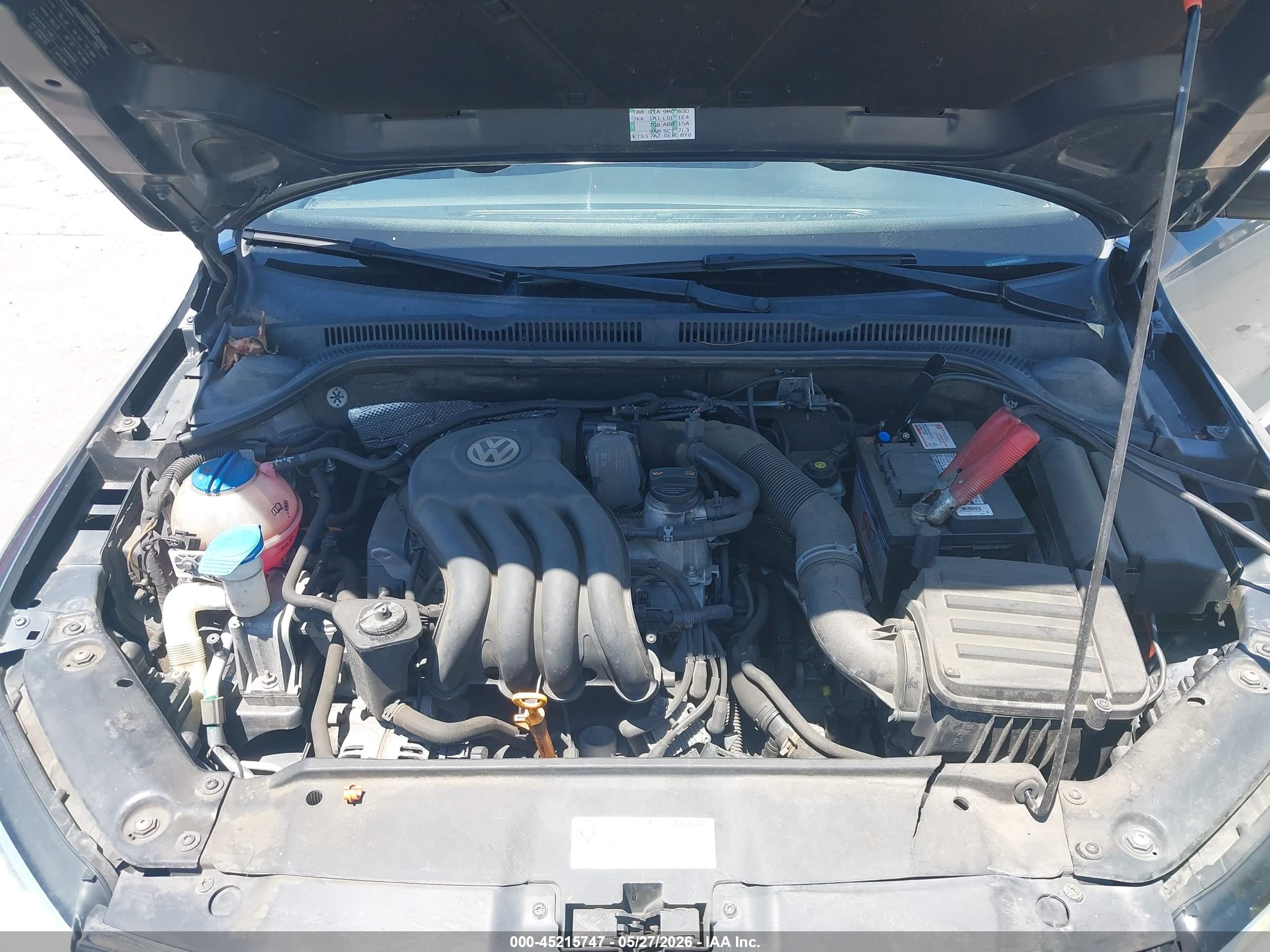 2011 Volkswagen Jetta 2.0l S Серый vin: 3VW2K7AJ6BM059795