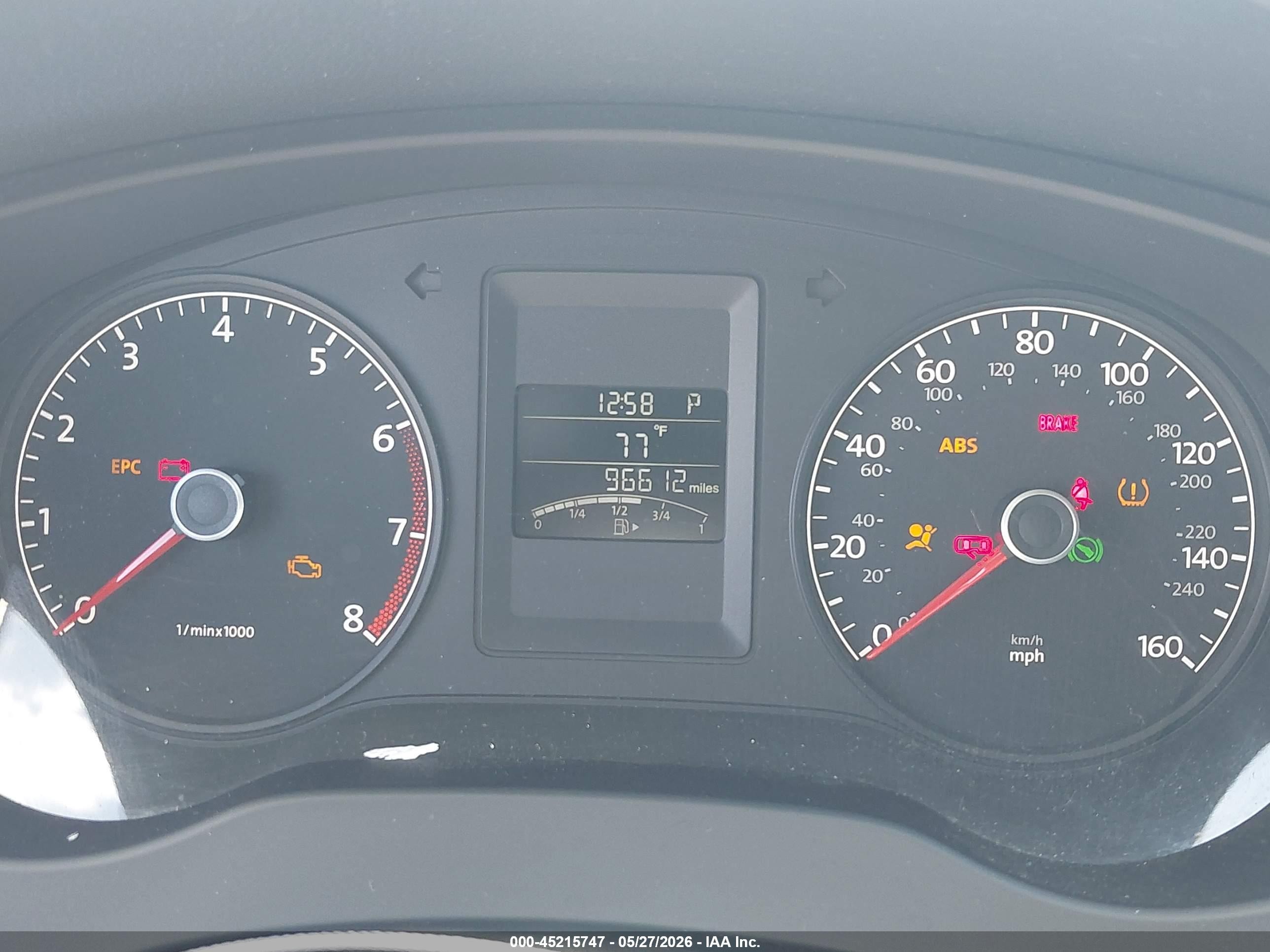 2011 Volkswagen Jetta 2.0l S Серый vin: 3VW2K7AJ6BM059795