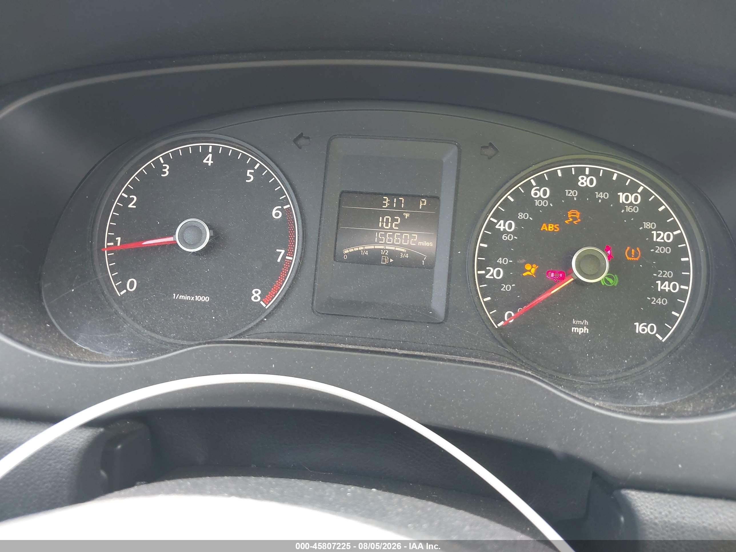 2011 Volkswagen Jetta 2.0l S White vin: 3VW2K7AJ6BM324036