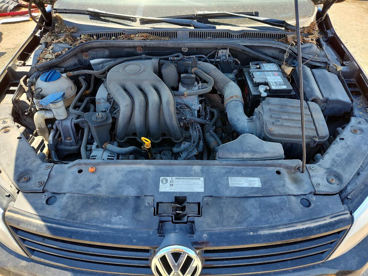 2012 Volkswagen Jetta Base Black vin: 3VW2K7AJ6CM377997