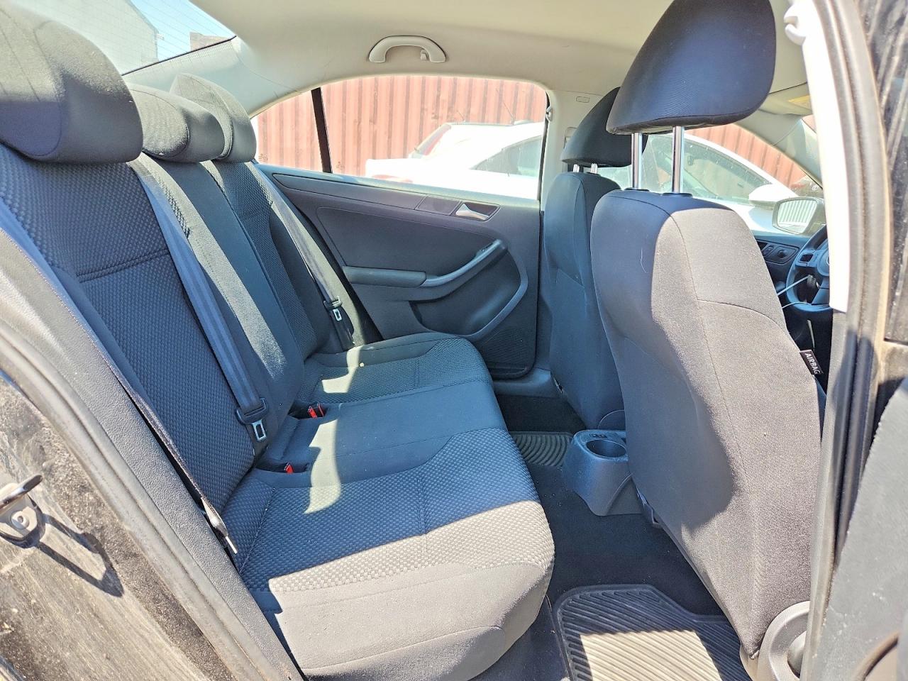 2012 Volkswagen Jetta Base Black vin: 3VW2K7AJ6CM377997