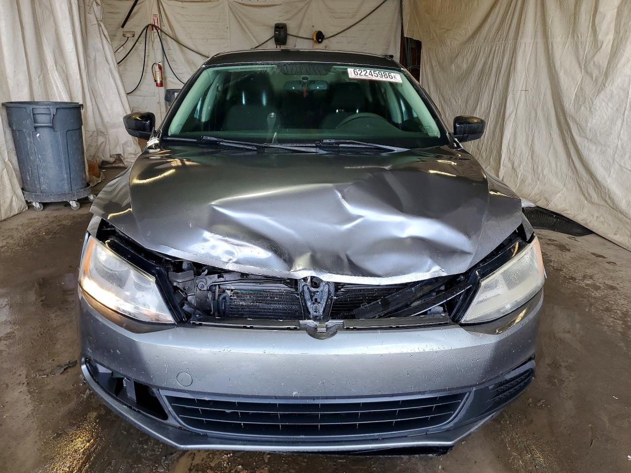2012 Volkswagen Jetta Base Gray vin: 3VW2K7AJ6CM379099