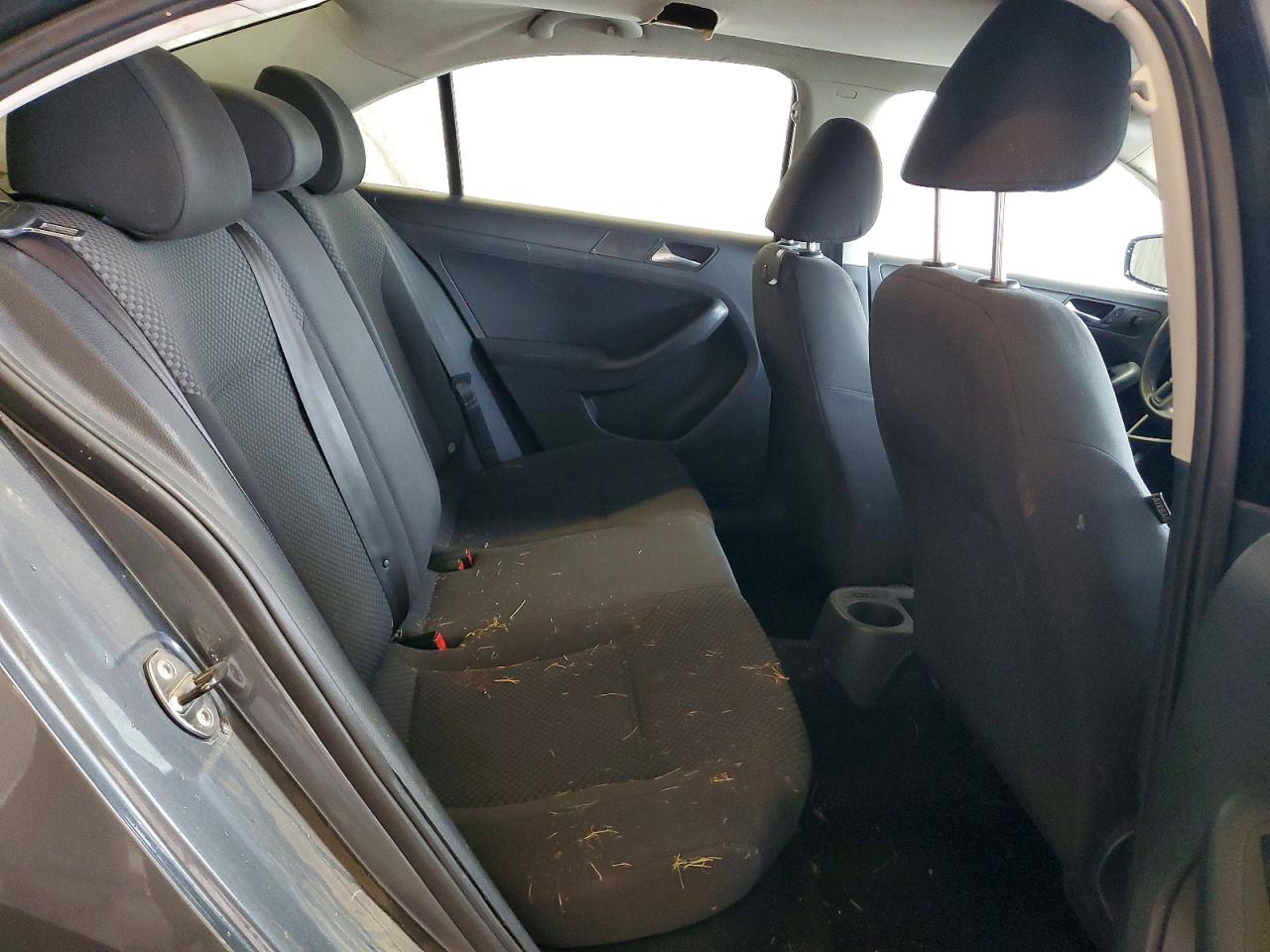 2012 Volkswagen Jetta Base Gray vin: 3VW2K7AJ6CM379099