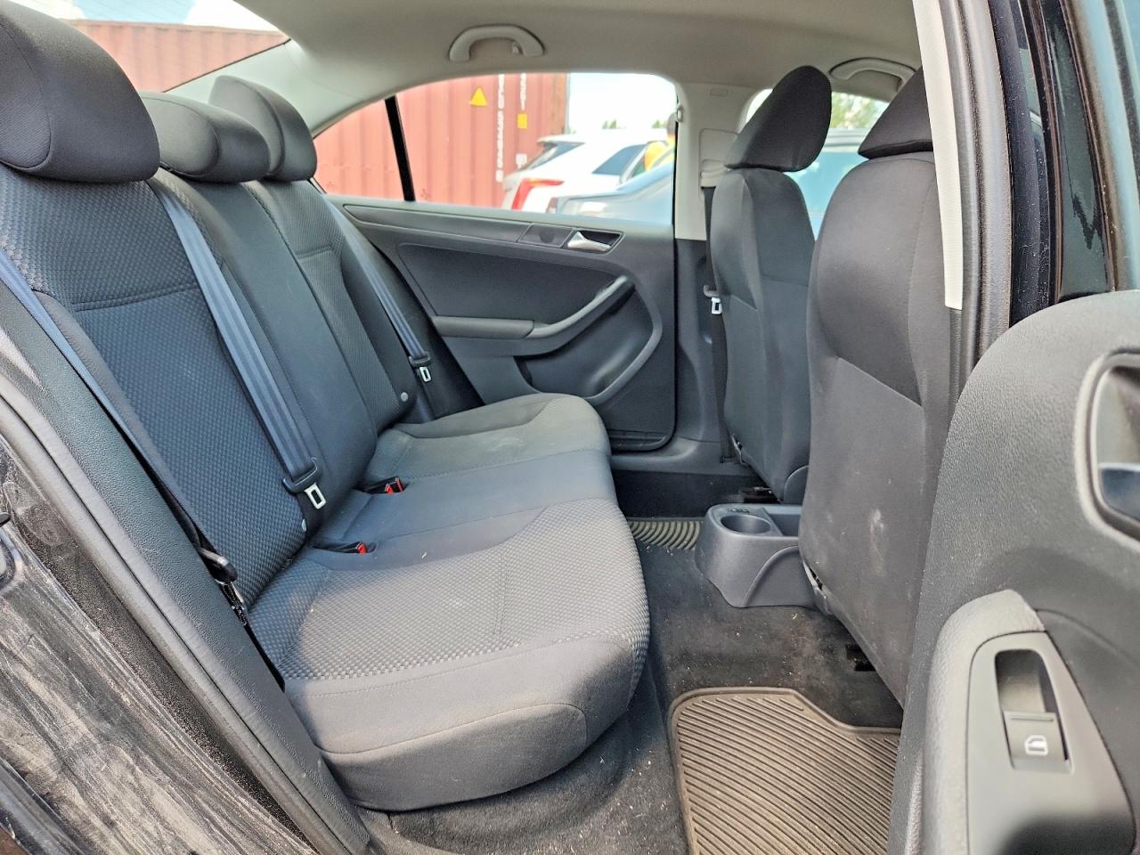 2012 Volkswagen Jetta Base Black vin: 3VW2K7AJ6CM407936