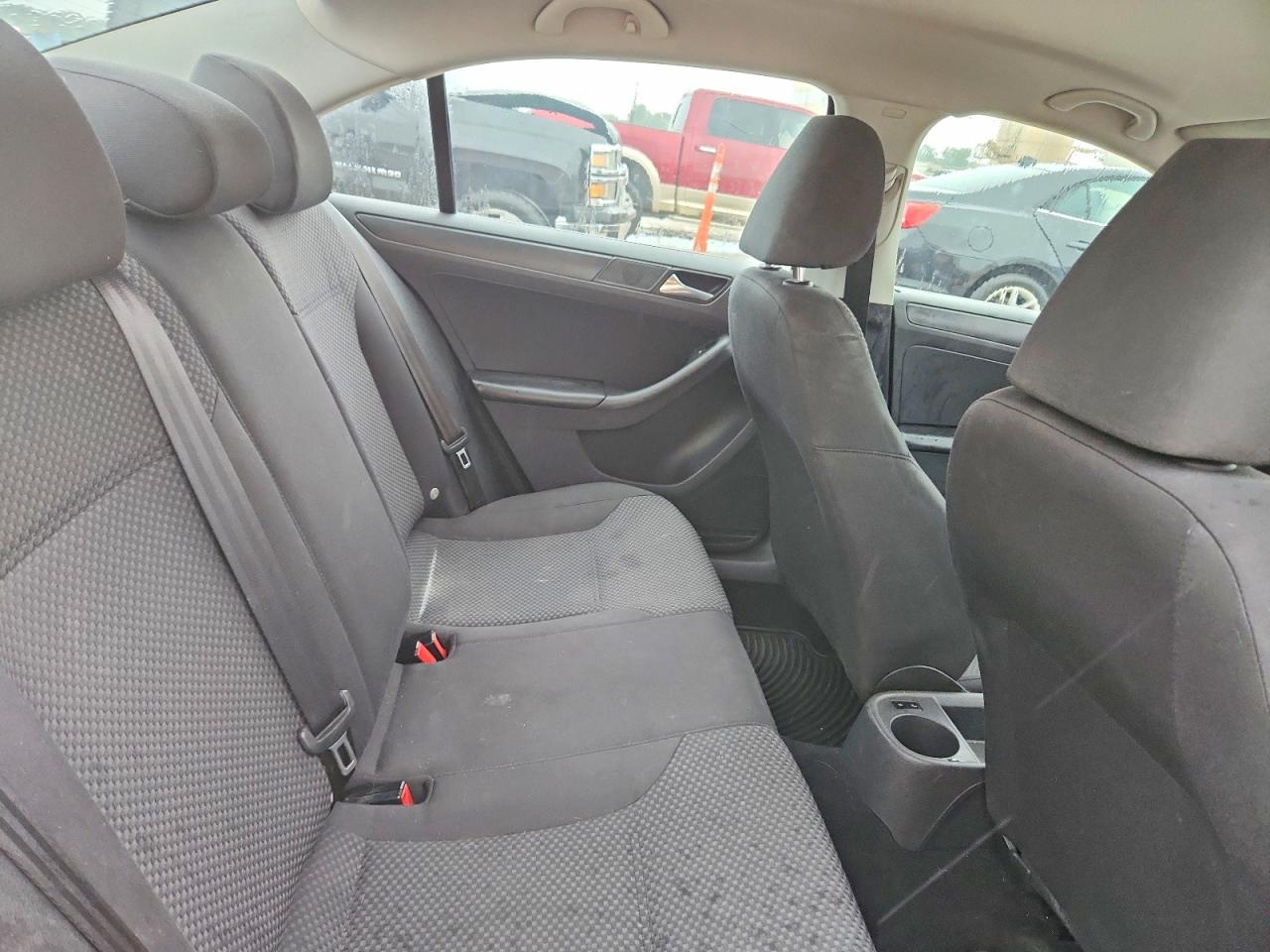2013 Volkswagen Jetta Base Black vin: 3VW2K7AJ6DM353099