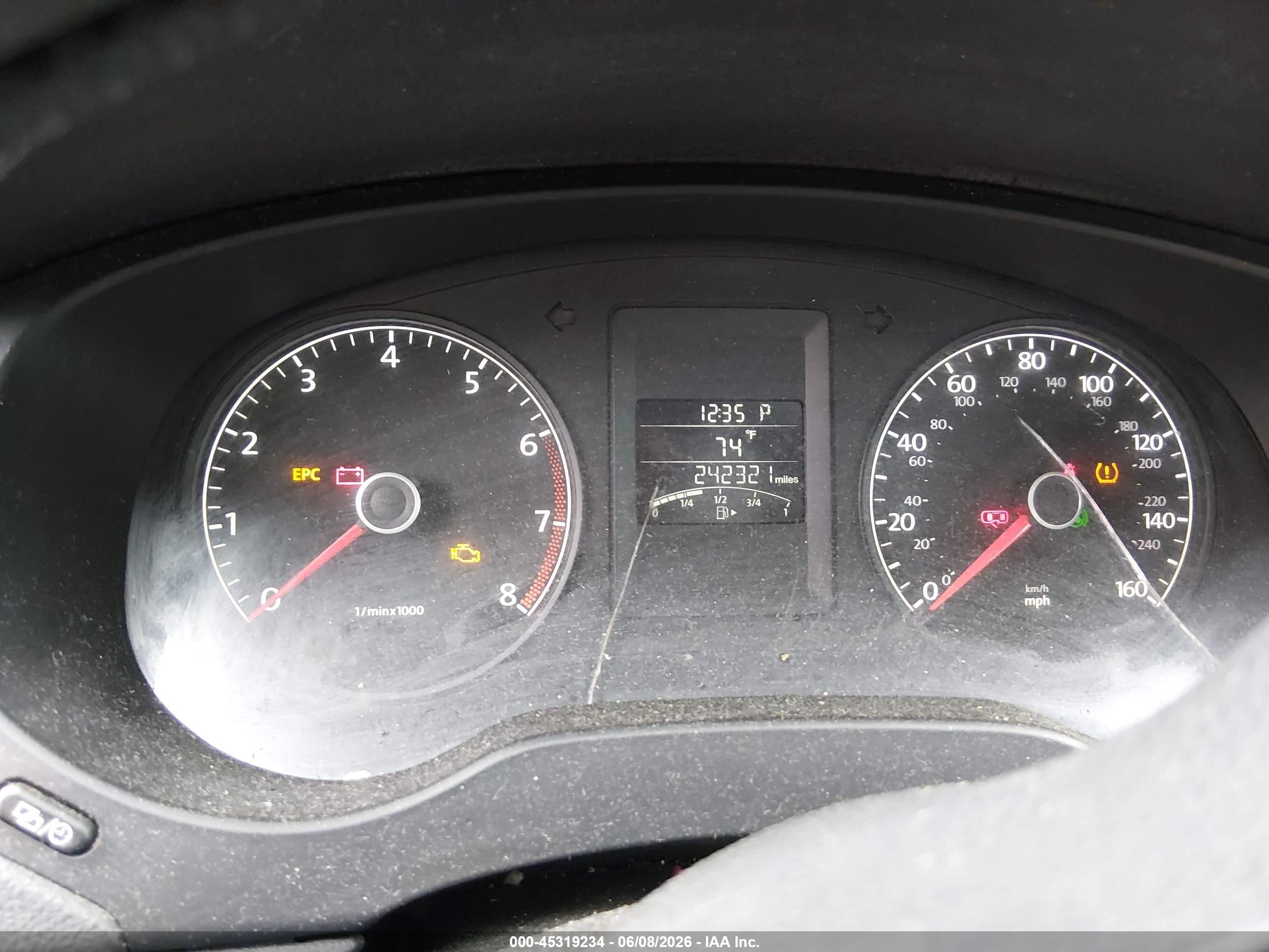 2013 Volkswagen Jetta 2.0l S Красный vin: 3VW2K7AJ6DM382148