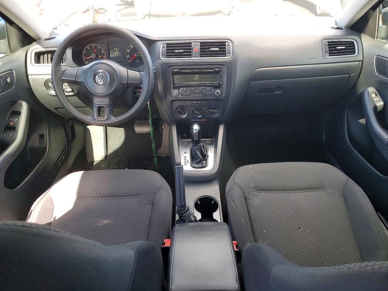 2014 Volkswagen Jetta Base Gray vin: 3VW2K7AJ6EM225057