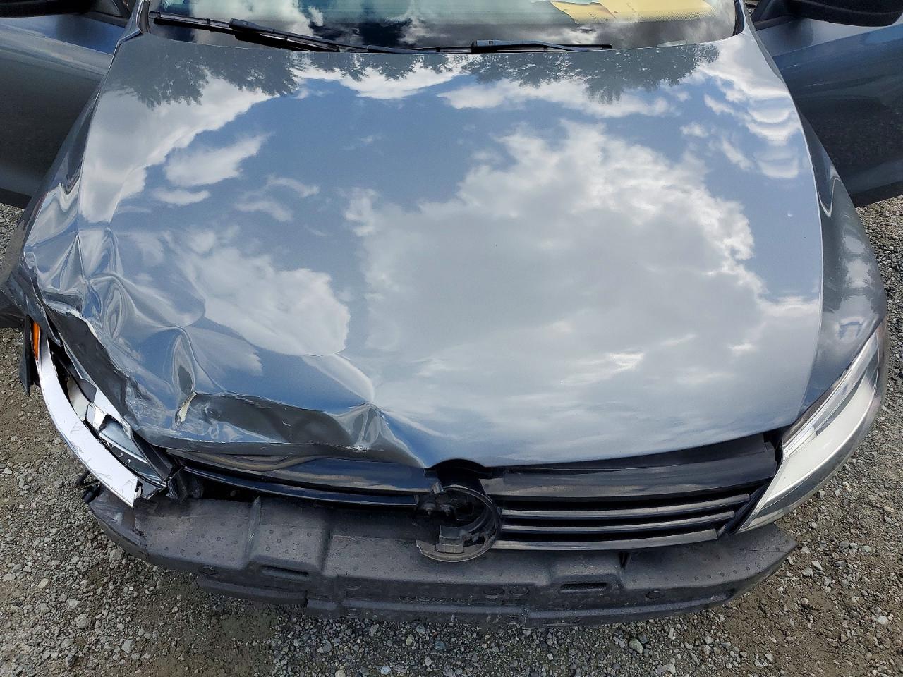 2014 Volkswagen Jetta Base Серый vin: 3VW2K7AJ6EM299773