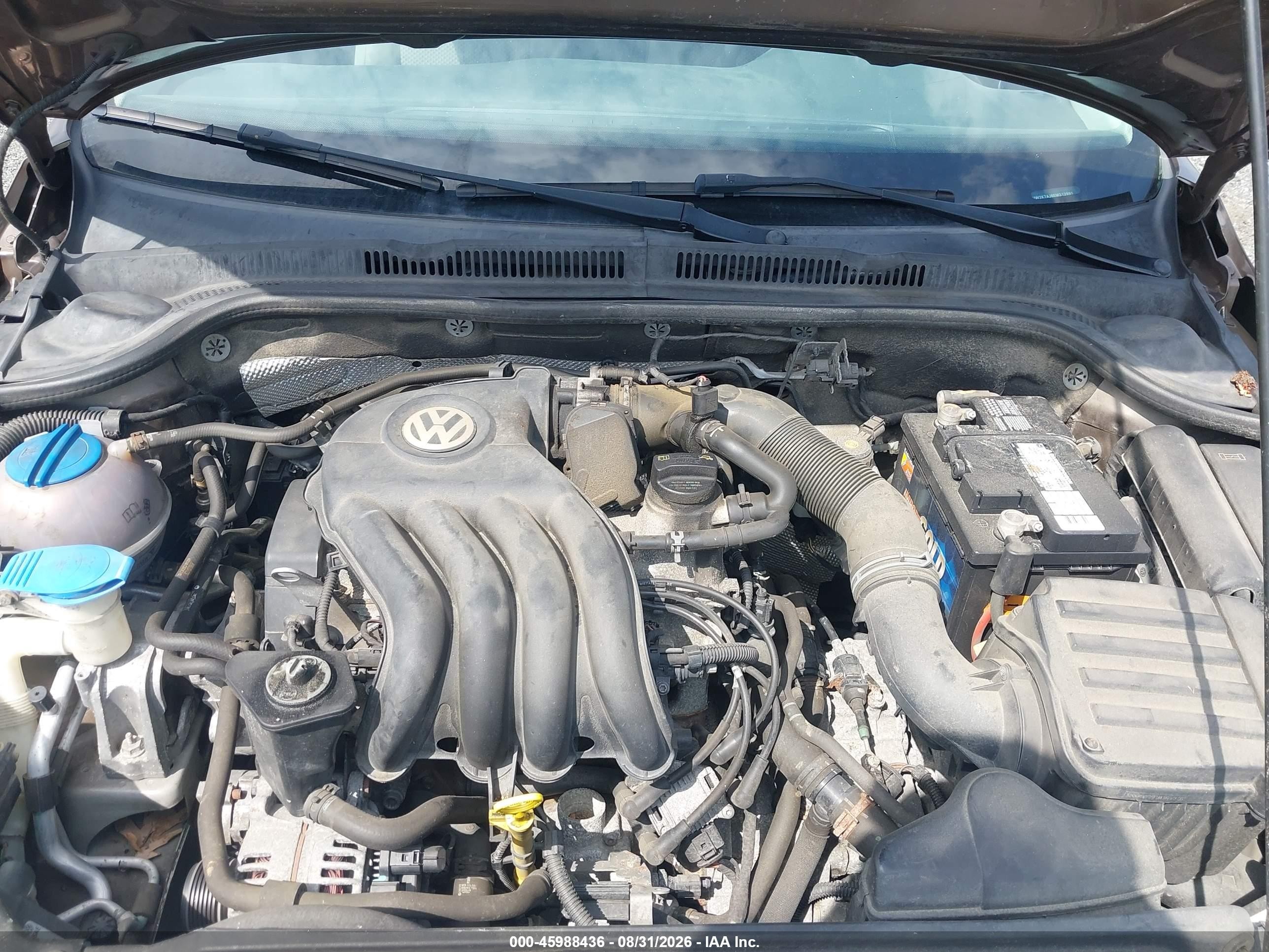 2014 Volkswagen Jetta 2.0l S Gold vin: 3VW2K7AJ6EM312991