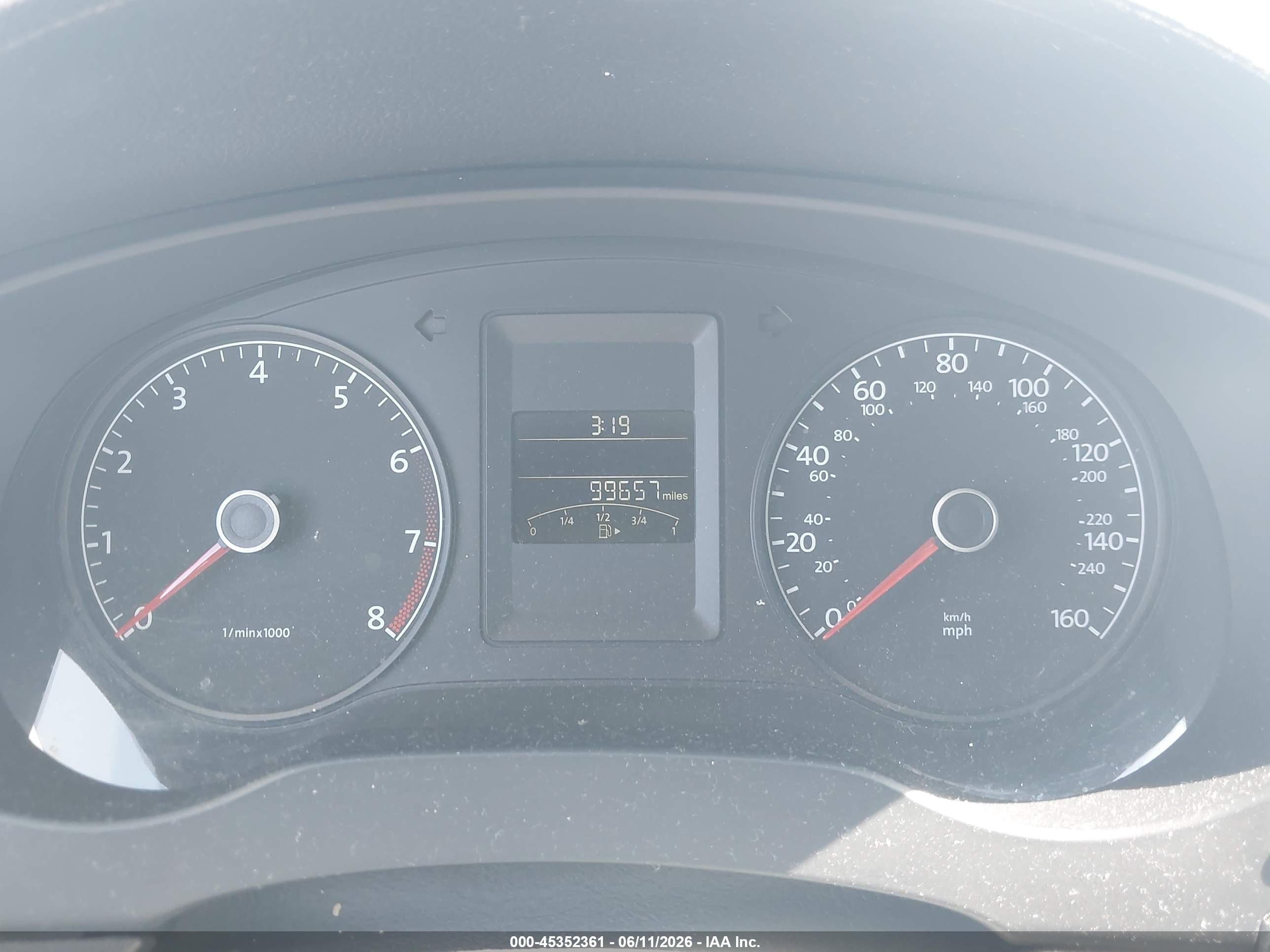 2014 Volkswagen Jetta 2.0l S Черный vin: 3VW2K7AJ6EM394799