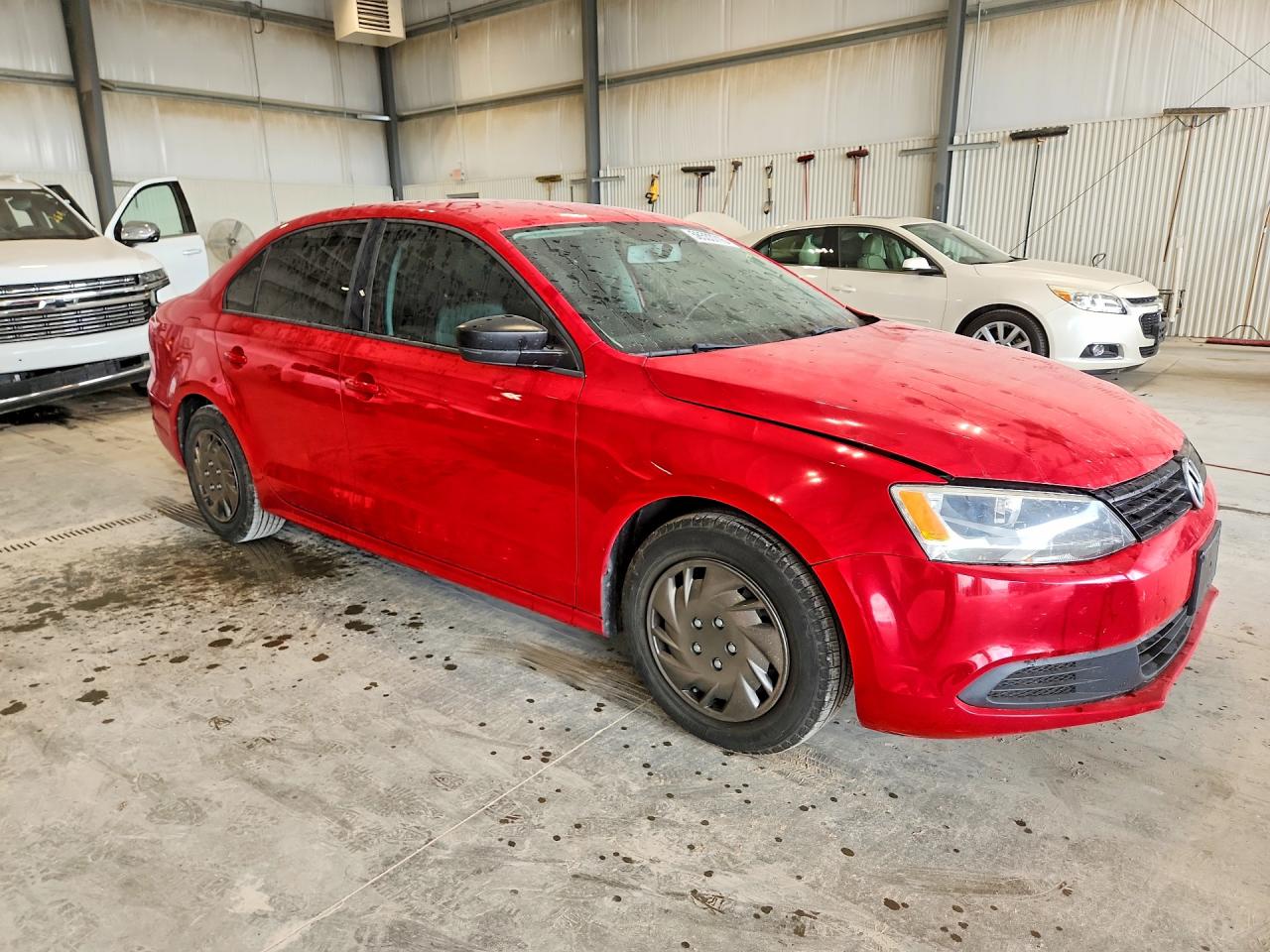 2012 Volkswagen Jetta Base Красный vin: 3VW2K7AJ7CM379824
