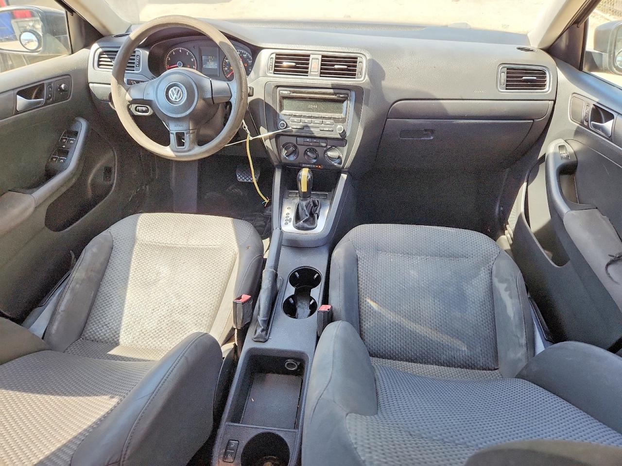 2012 Volkswagen Jetta Base Gray vin: 3VW2K7AJ7CM394288