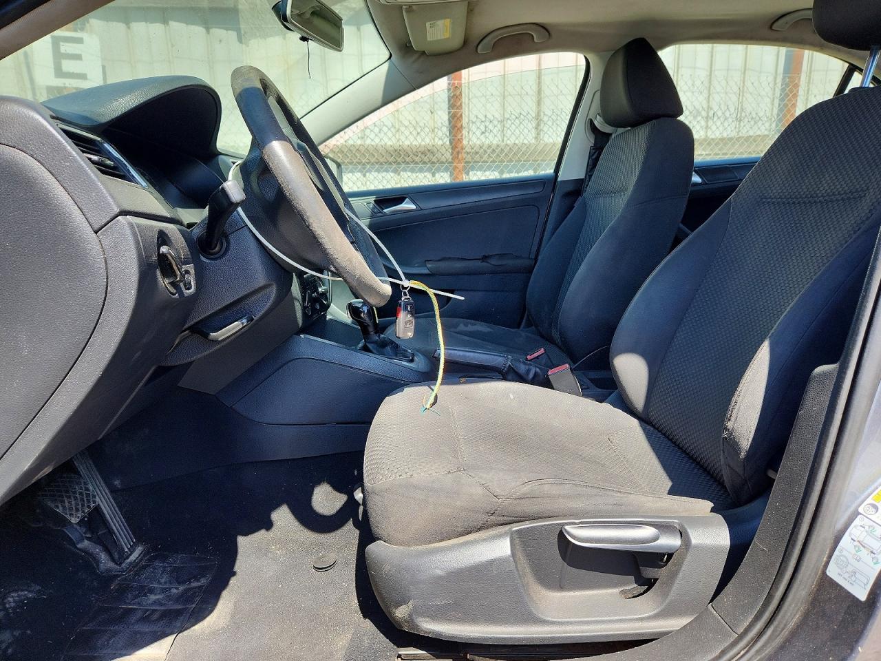 2012 Volkswagen Jetta Base Gray vin: 3VW2K7AJ7CM394288