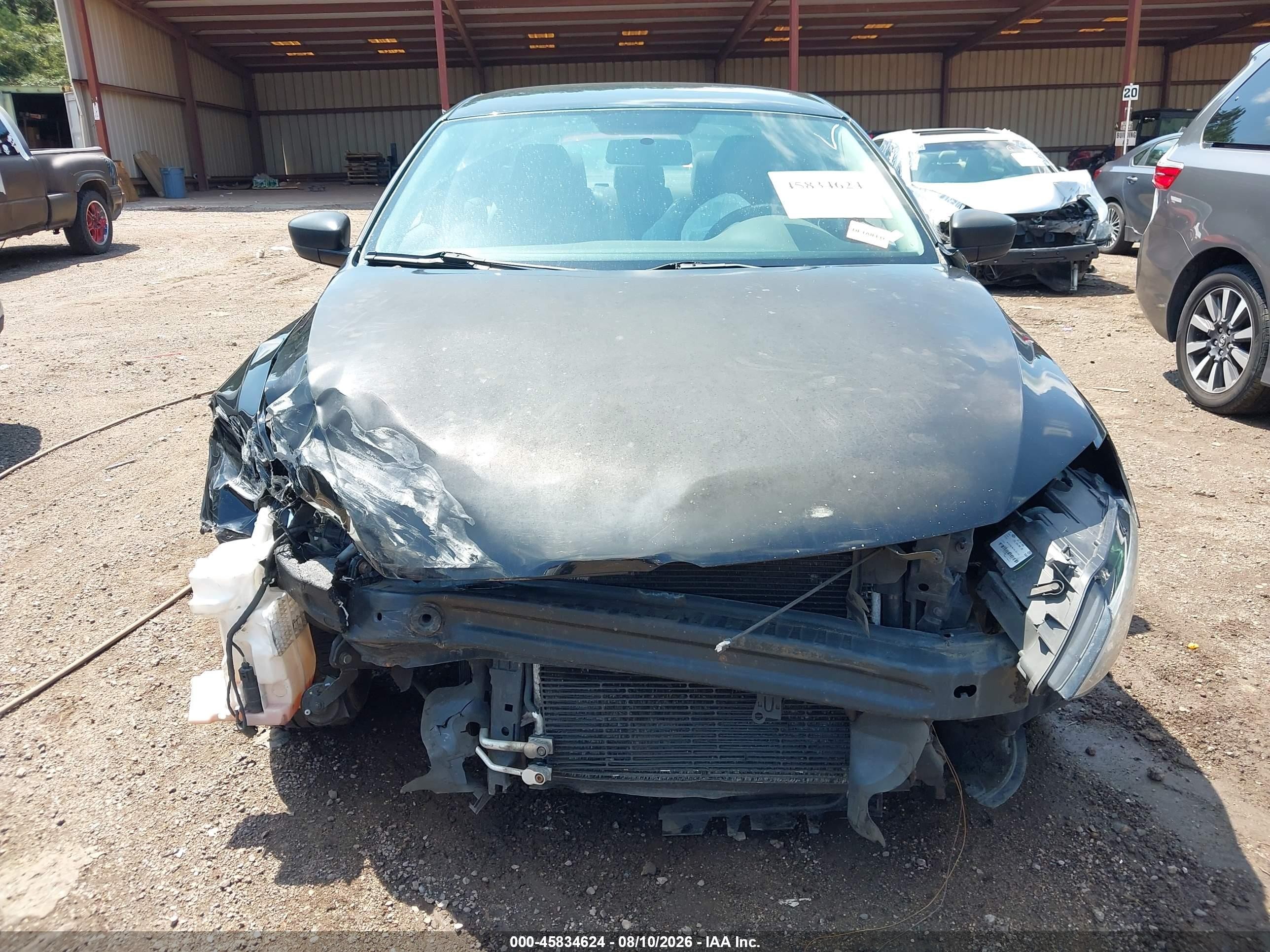 2013 Volkswagen Jetta 2.0l S Black vin: 3VW2K7AJ7DM221923
