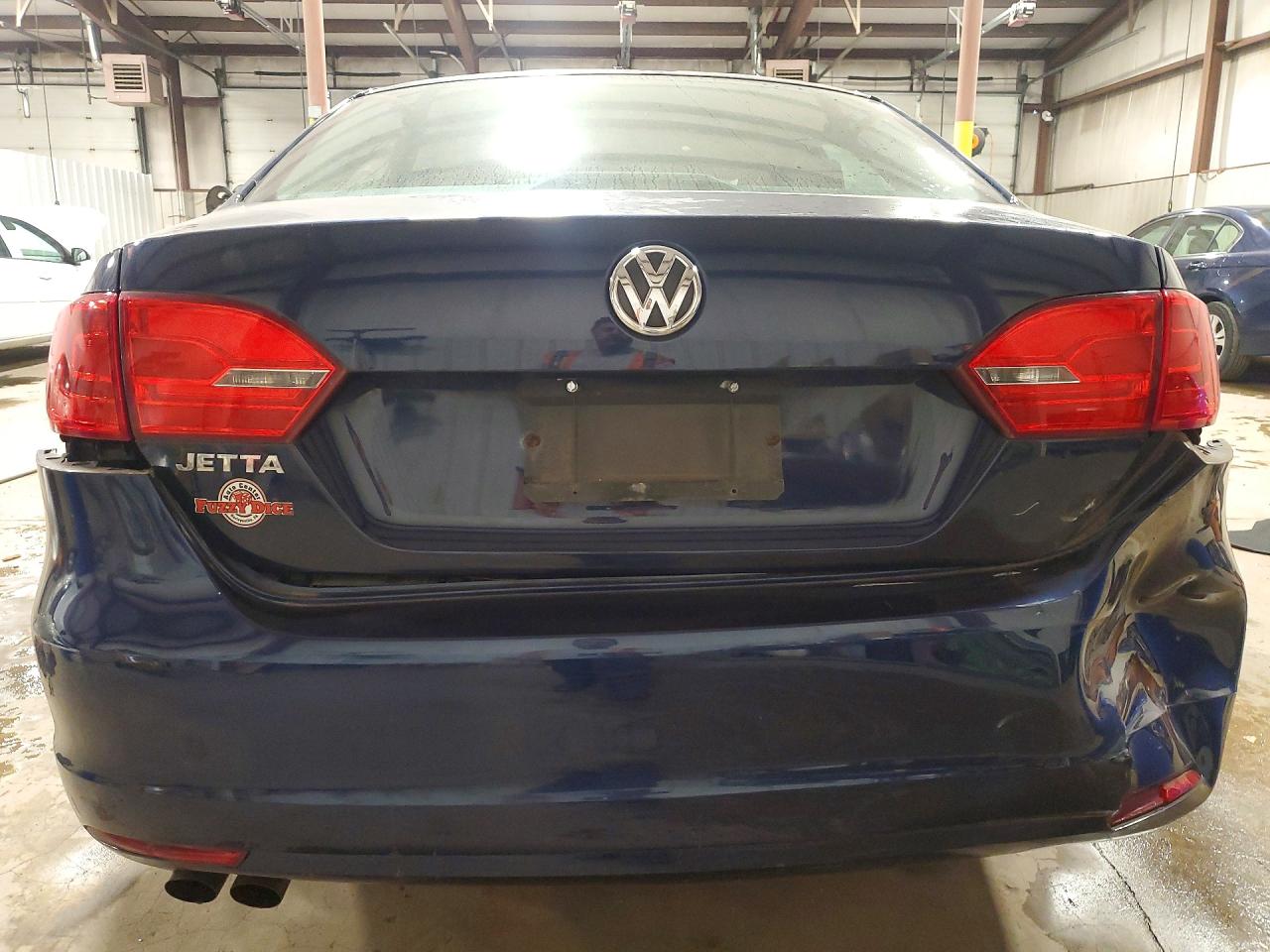2013 Volkswagen Jetta Base Синий vin: 3VW2K7AJ7DM451235