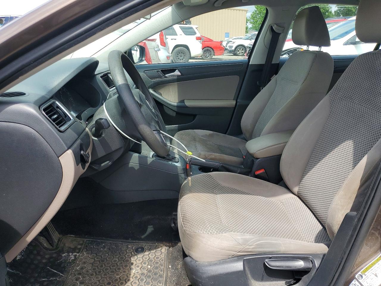 2014 Volkswagen Jetta Base/s Brown vin: 3VW2K7AJ7EM213788