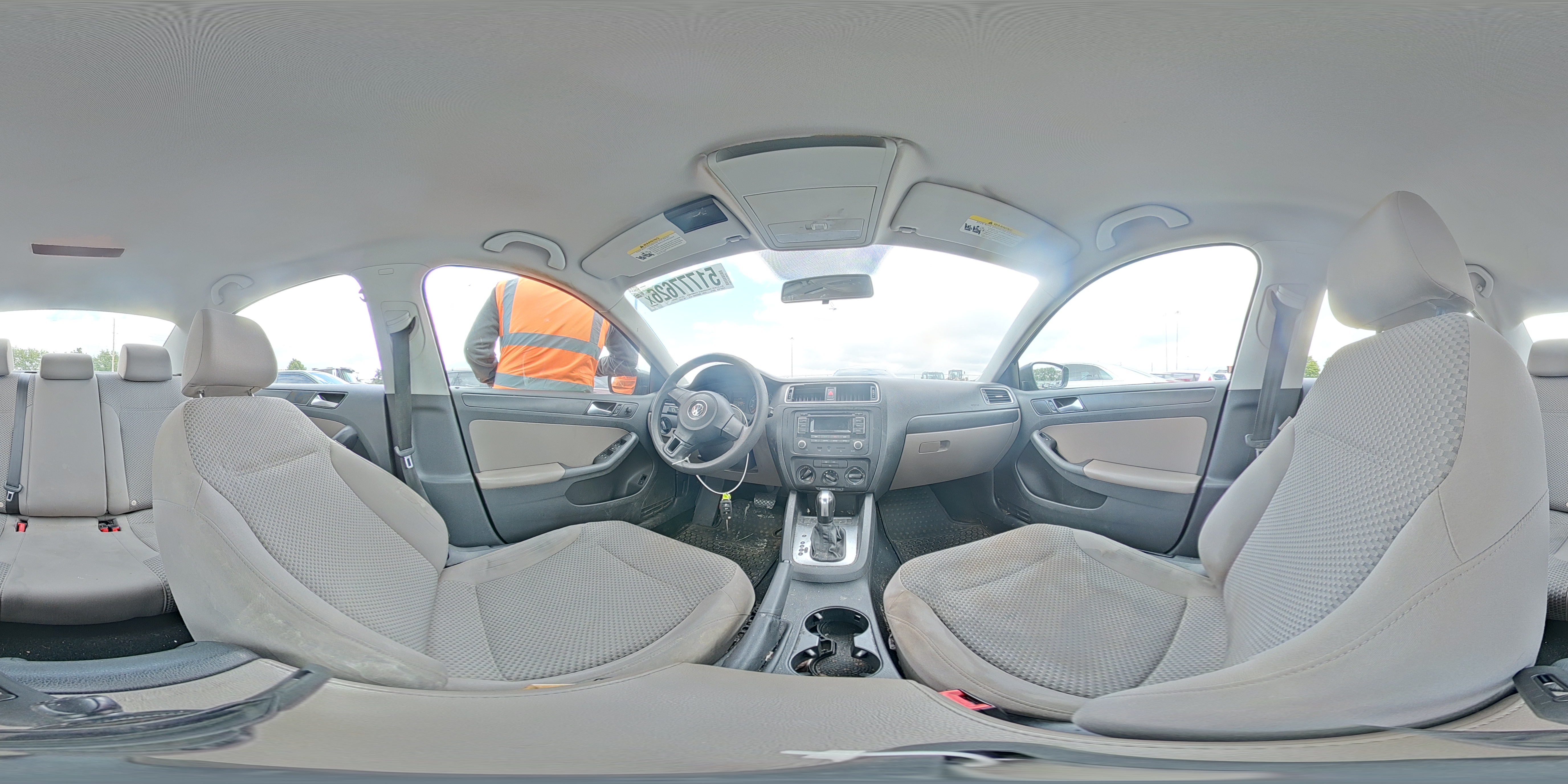 2014 Volkswagen Jetta Base/s Brown vin: 3VW2K7AJ7EM213788