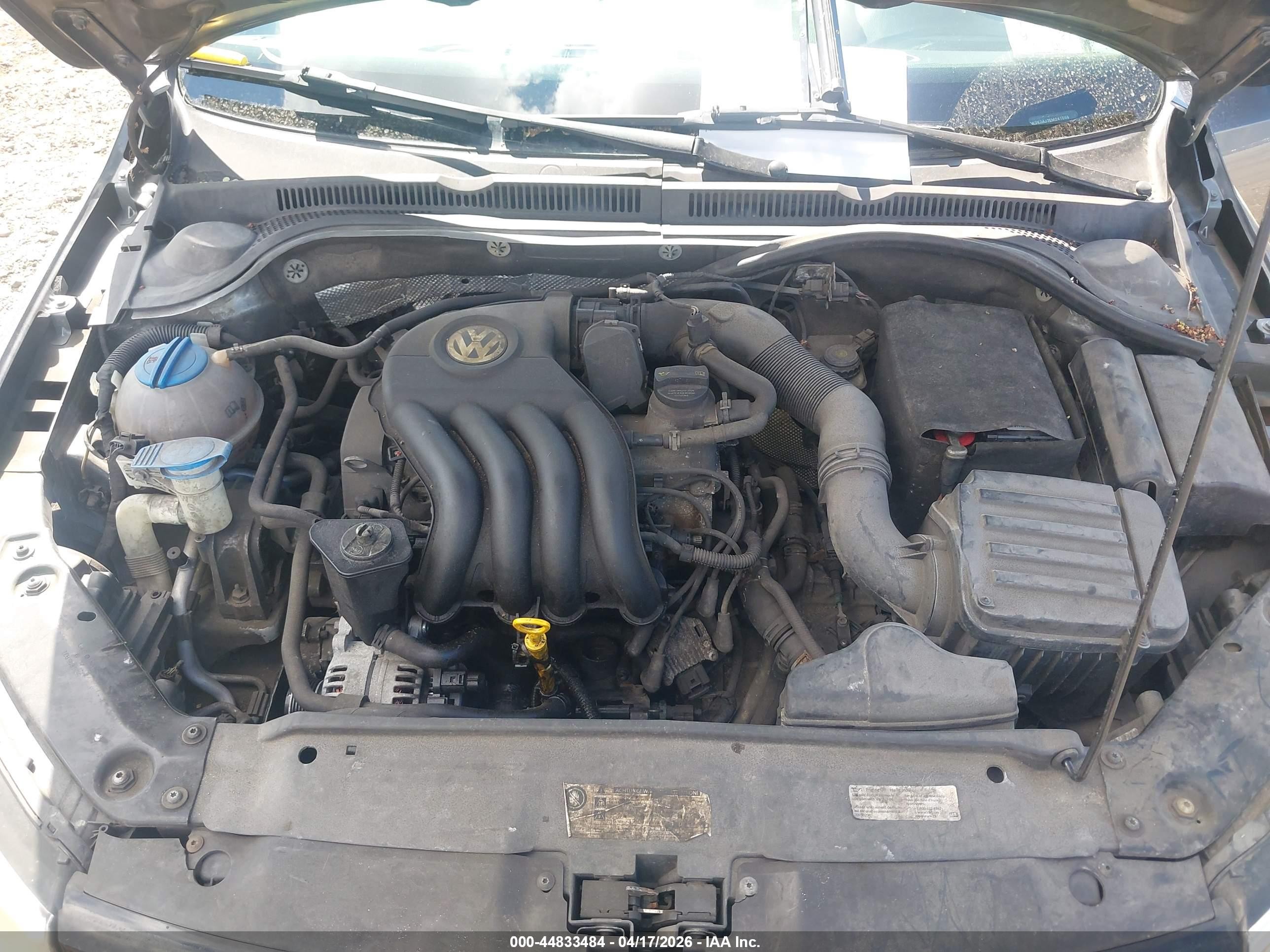 2014 Volkswagen Jetta 2.0l S Серый vin: 3VW2K7AJ7EM241056