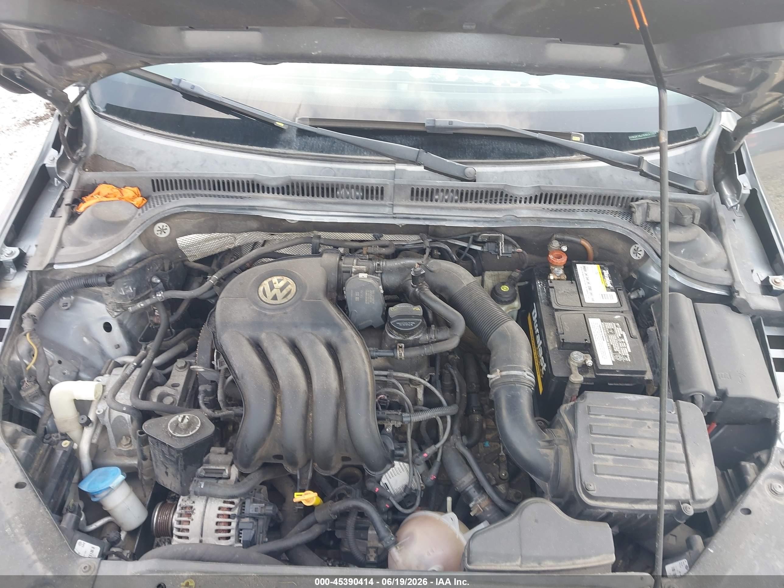 2014 Volkswagen Jetta 2.0l S Gray vin: 3VW2K7AJ7EM257709