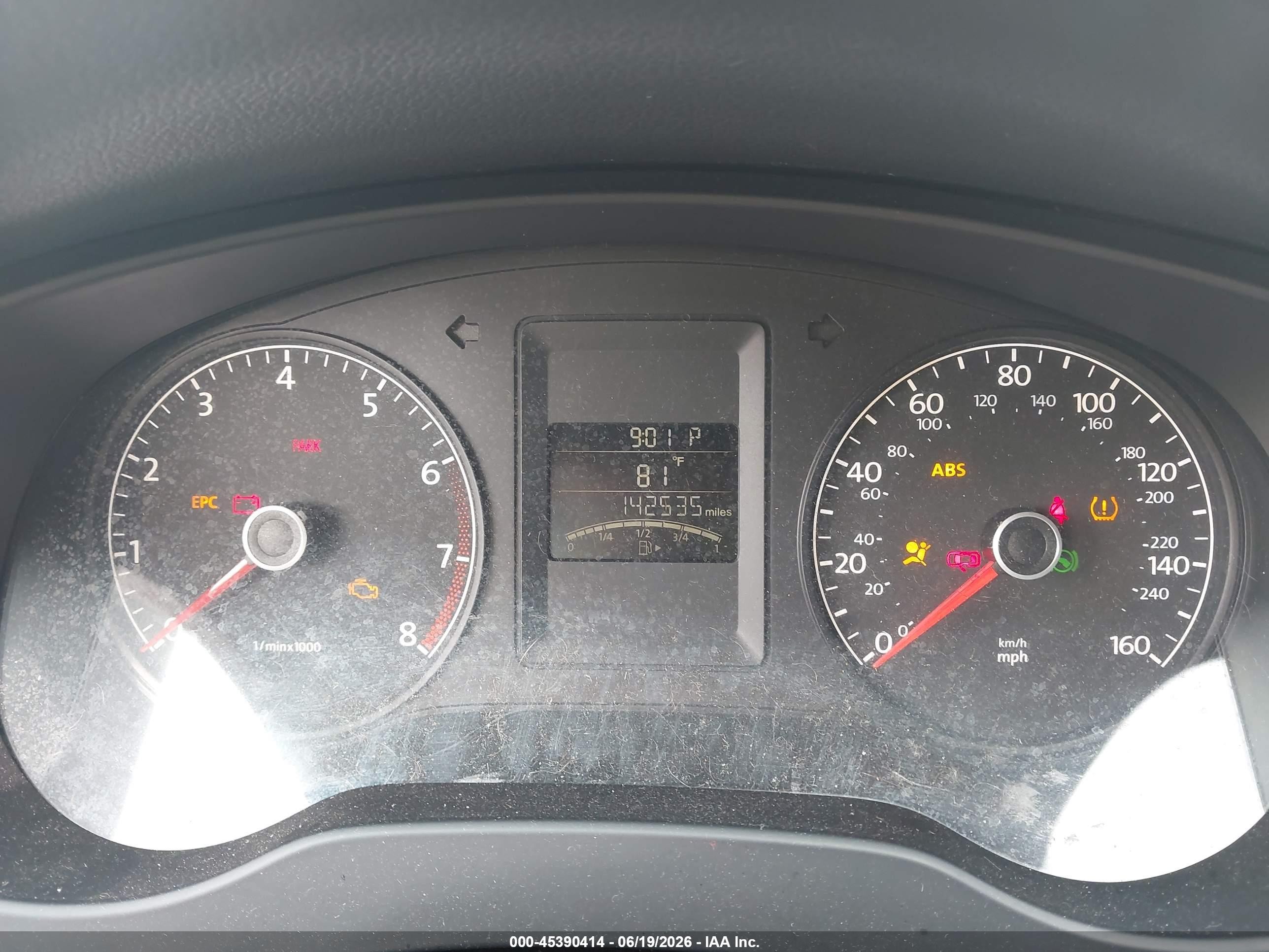 2014 Volkswagen Jetta 2.0l S Gray vin: 3VW2K7AJ7EM257709