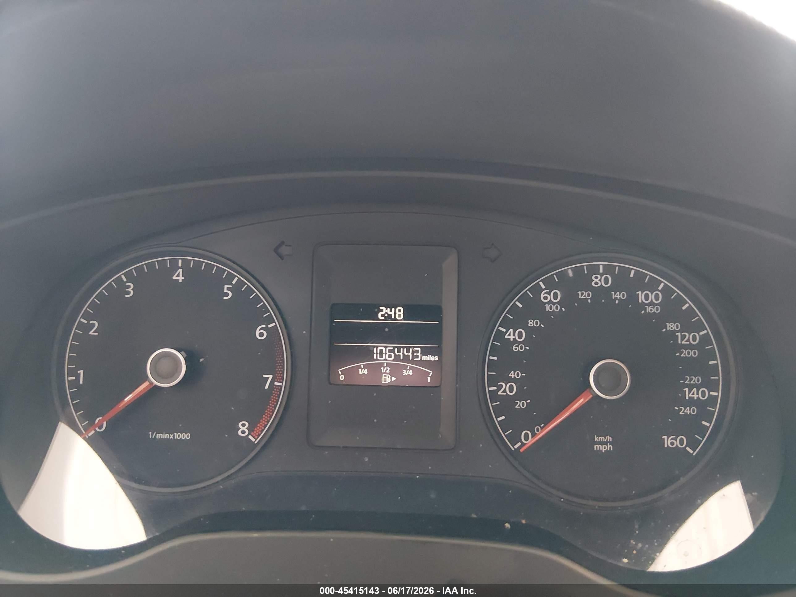 2014 Volkswagen Jetta 2.0l S Gray vin: 3VW2K7AJ7EM322588