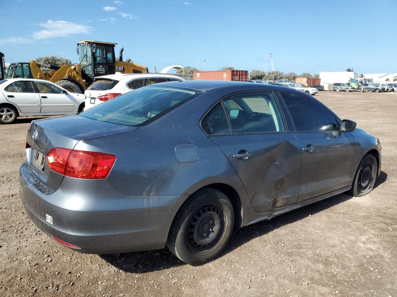 2014 Volkswagen Jetta Серебряный vin: 3VW2K7AJ7EM323854