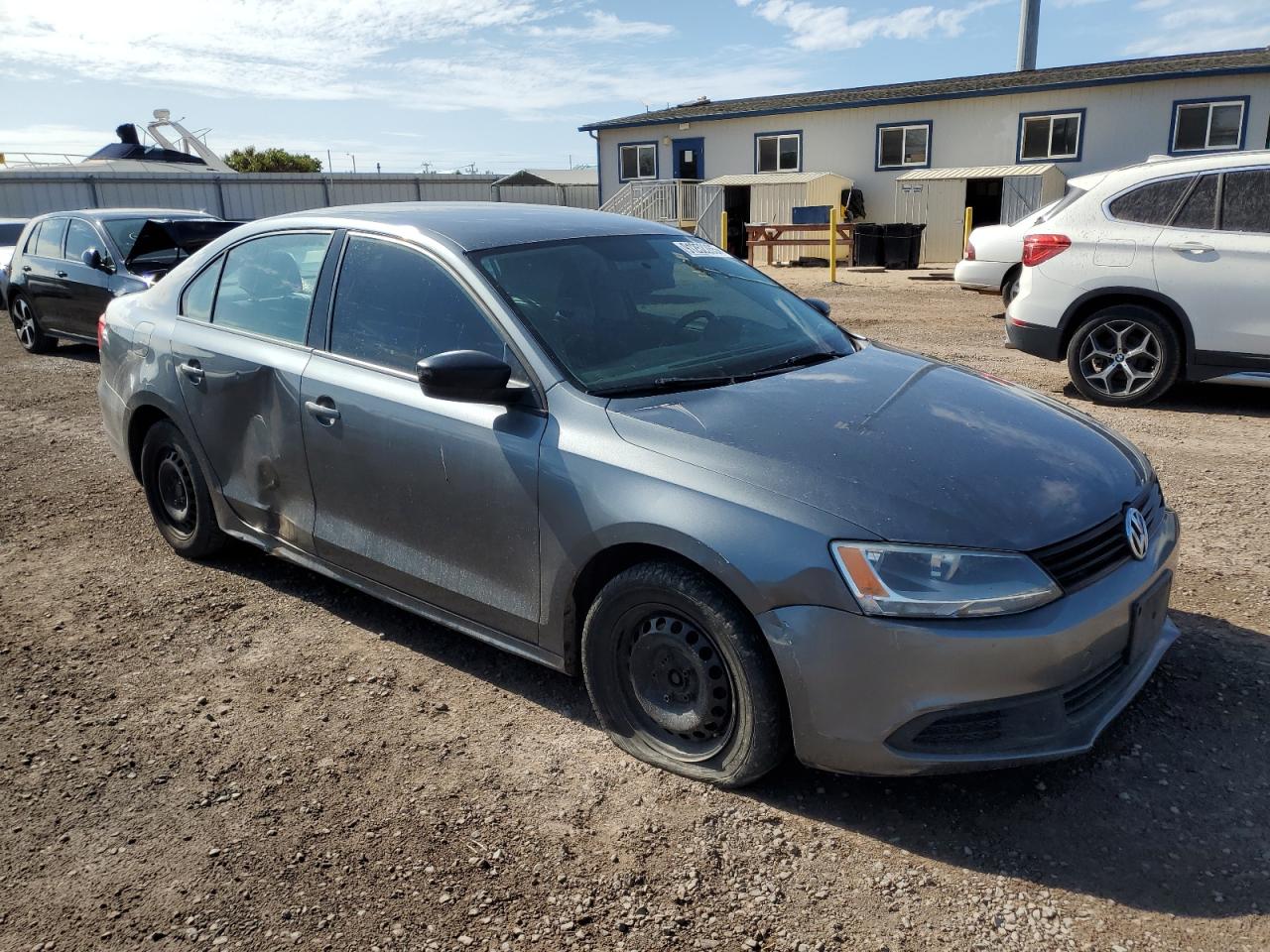 2014 Volkswagen Jetta Серебряный vin: 3VW2K7AJ7EM323854
