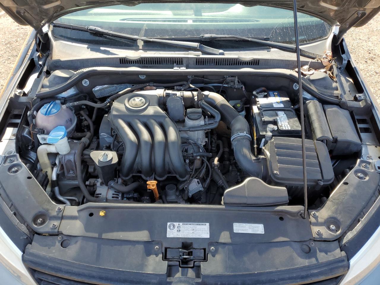 2014 Volkswagen Jetta Серебряный vin: 3VW2K7AJ7EM323854