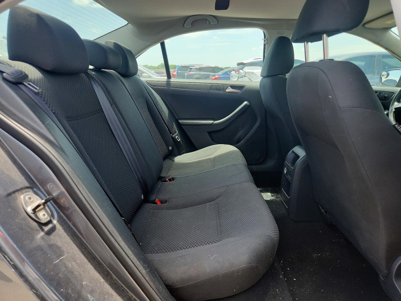 2014 Volkswagen Jetta Base Gray vin: 3VW2K7AJ7EM361536