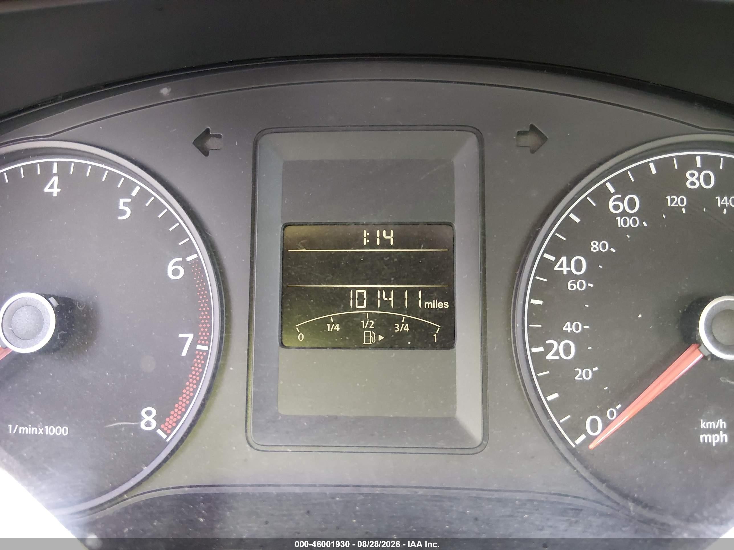 2014 Volkswagen Jetta 2.0l S Red vin: 3VW2K7AJ7EM392768