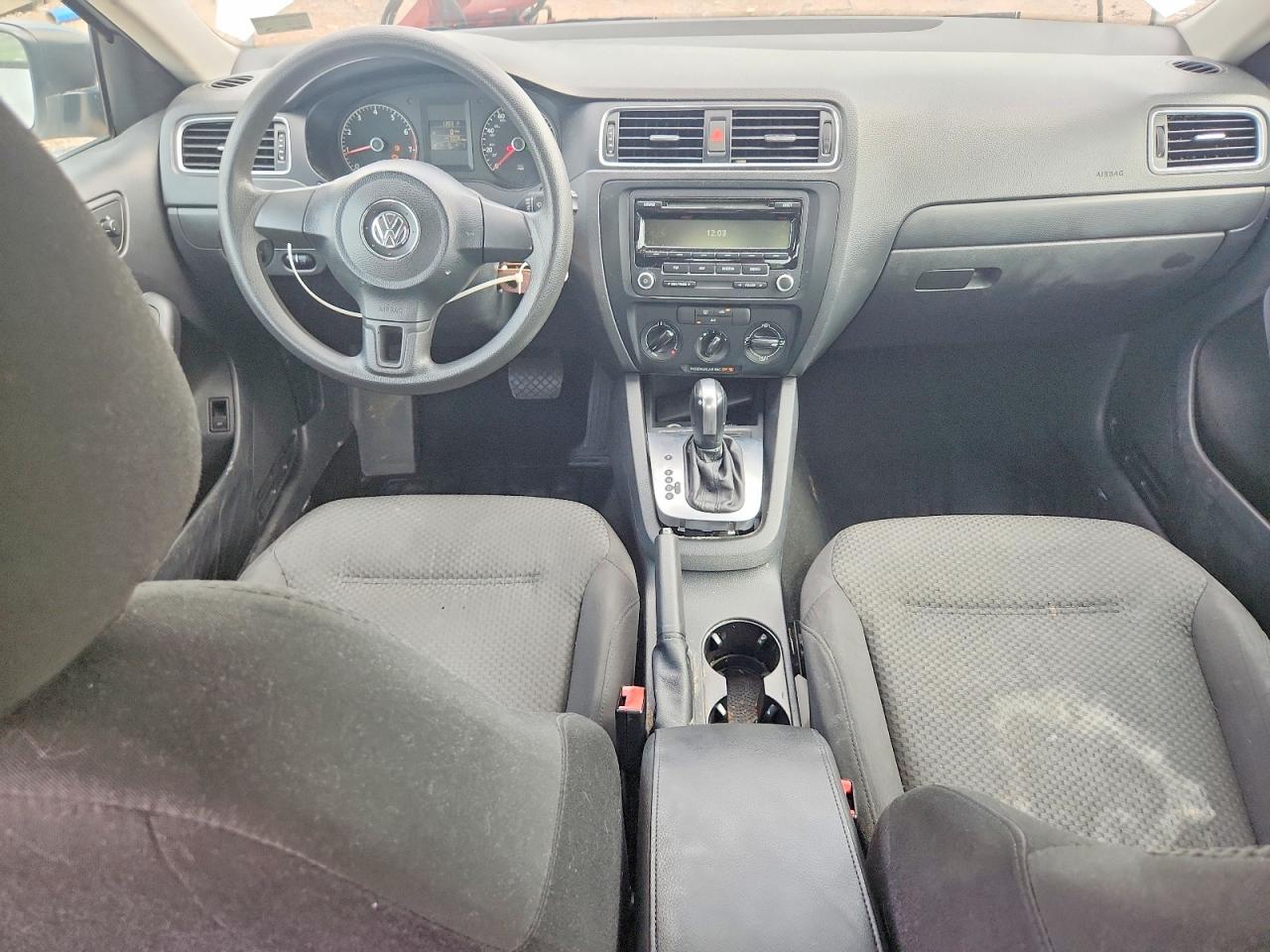 2014 Volkswagen Jetta Base Белый vin: 3VW2K7AJ7EM409116