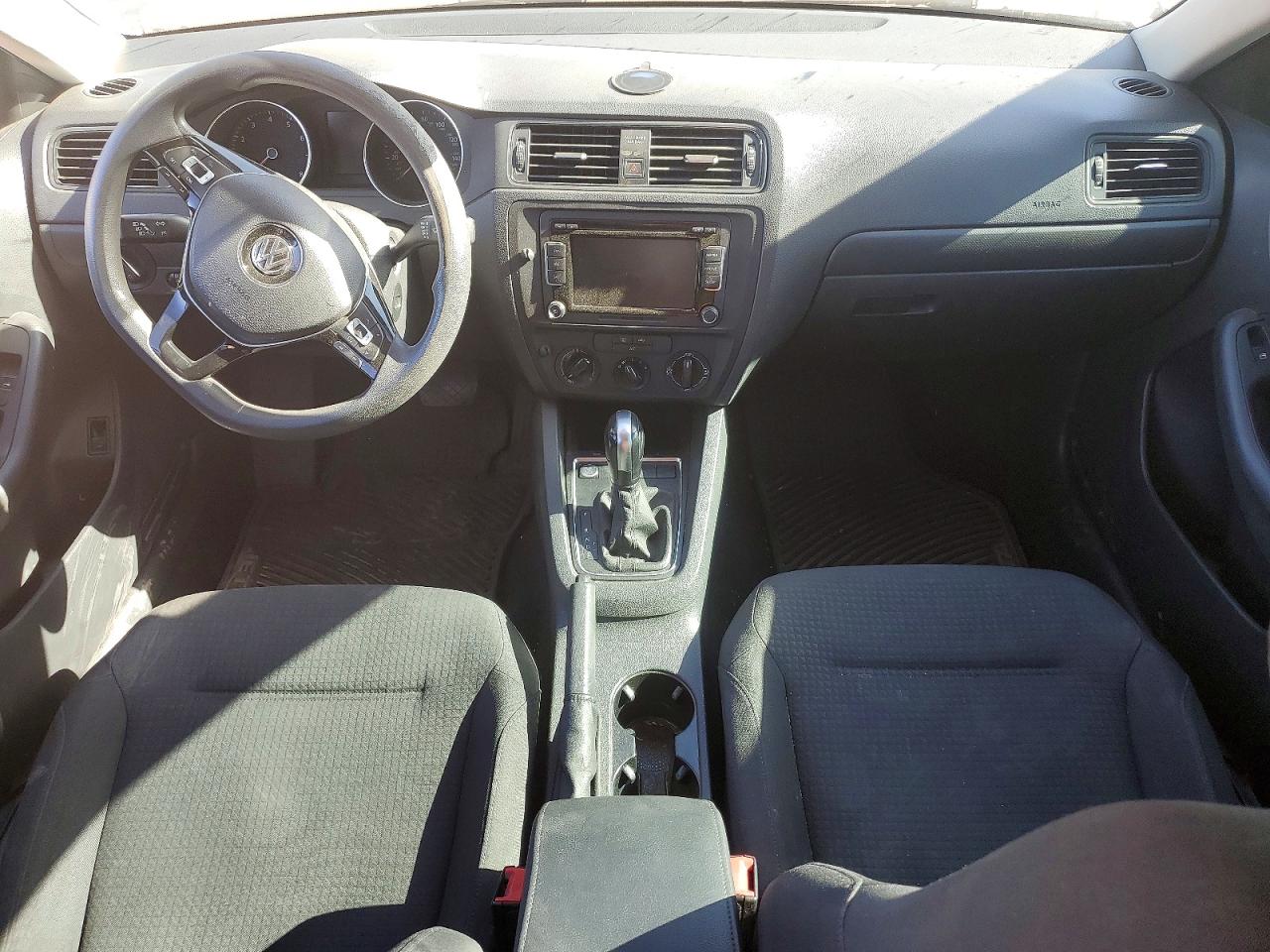 2015 Volkswagen Jetta Base Gray vin: 3VW2K7AJ7FM288606