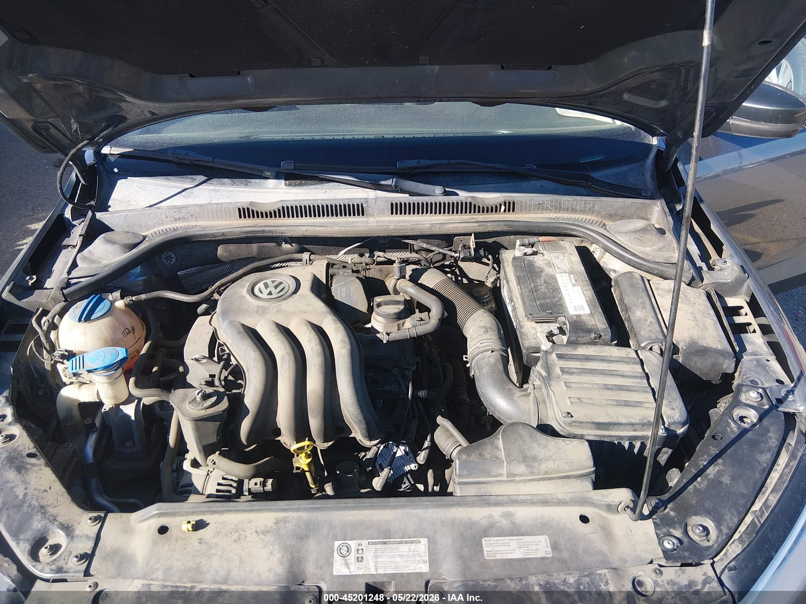 2015 Volkswagen Jetta 2.0l S Gray vin: 3VW2K7AJ7FM294602