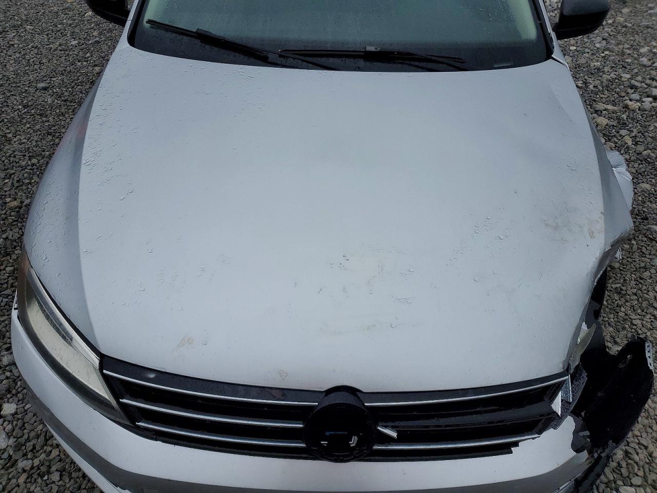 2015 Volkswagen Jetta Base Silver vin: 3VW2K7AJ7FM332149