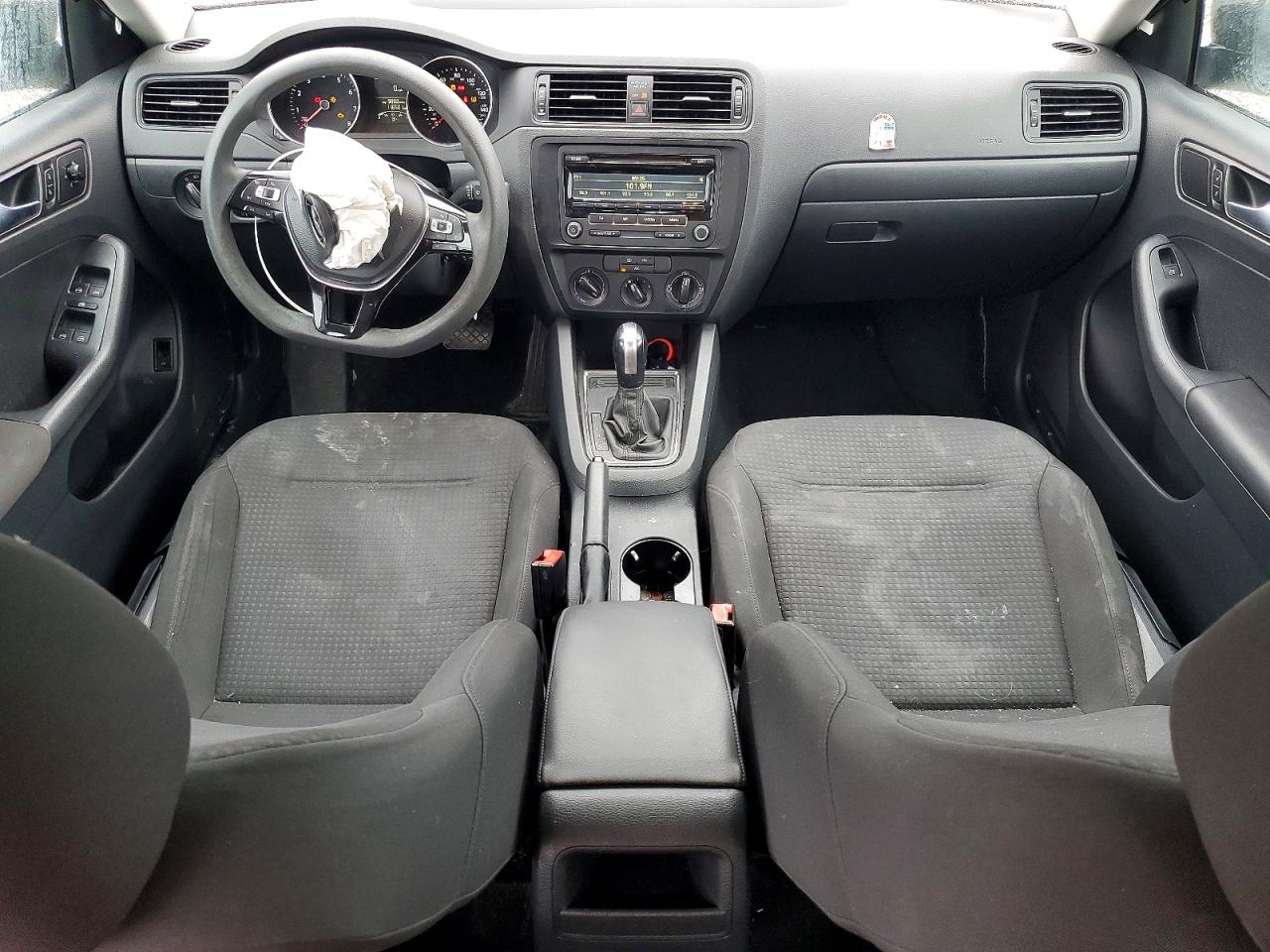 2015 Volkswagen Jetta Base Silver vin: 3VW2K7AJ7FM332149