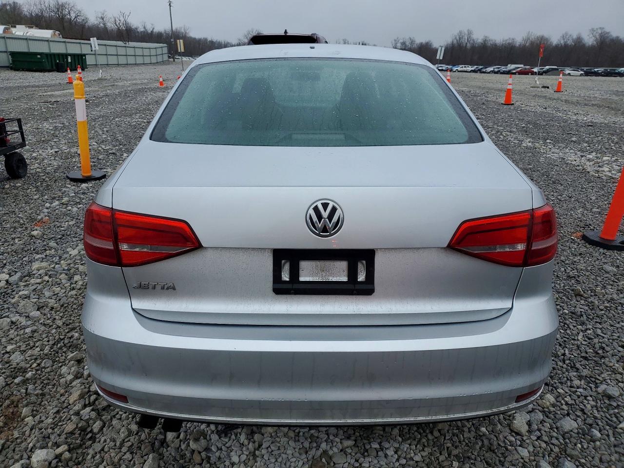 2015 Volkswagen Jetta Base Silver vin: 3VW2K7AJ7FM332149