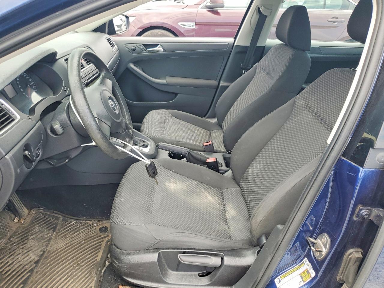 2011 Volkswagen Jetta Base Синий vin: 3VW2K7AJ8BM089512