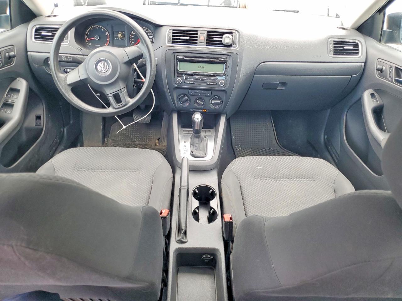 2011 Volkswagen Jetta Base Синий vin: 3VW2K7AJ8BM089512