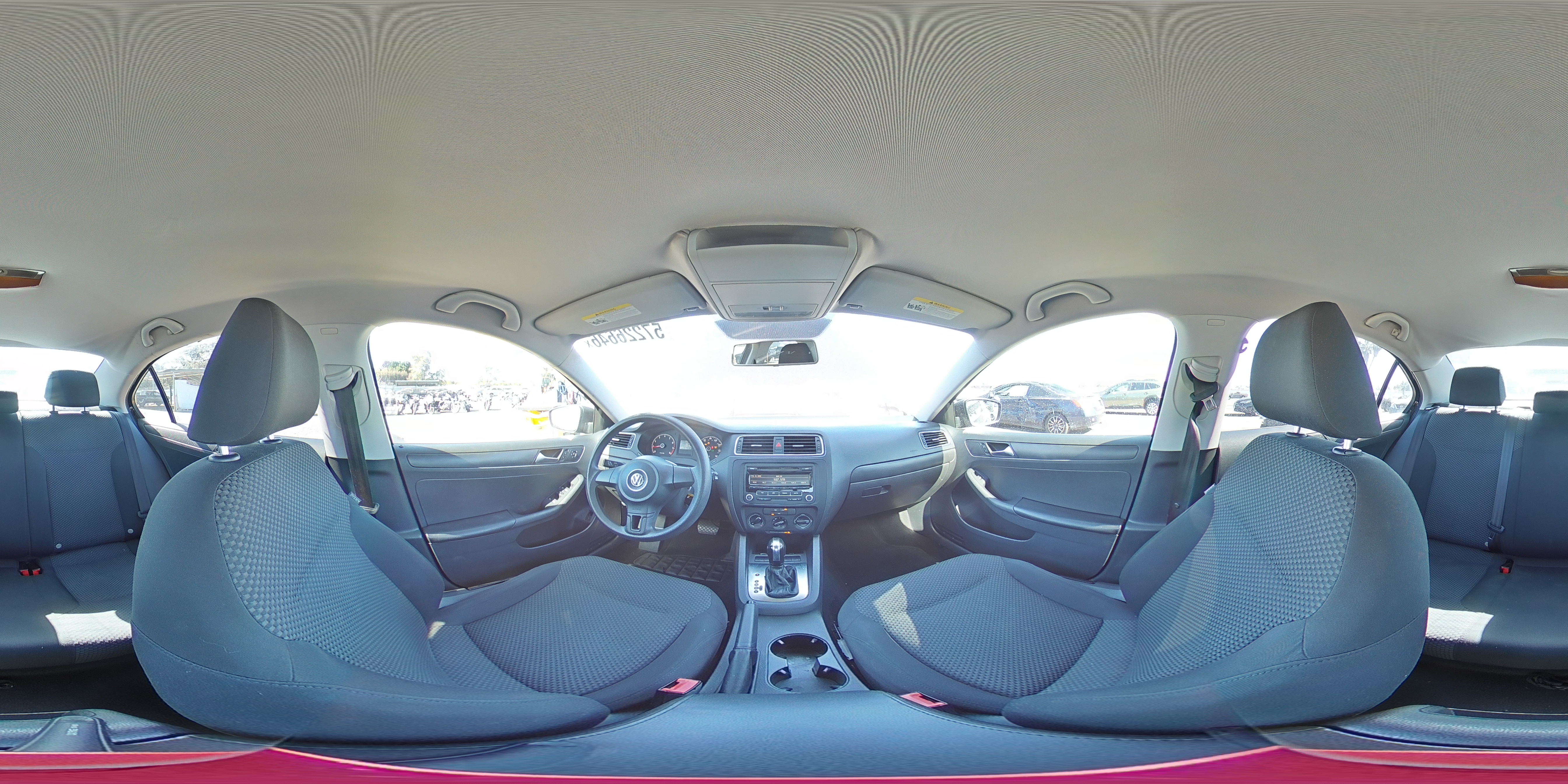 2013 Volkswagen Jetta Base Black vin: 3VW2K7AJ8DM268670