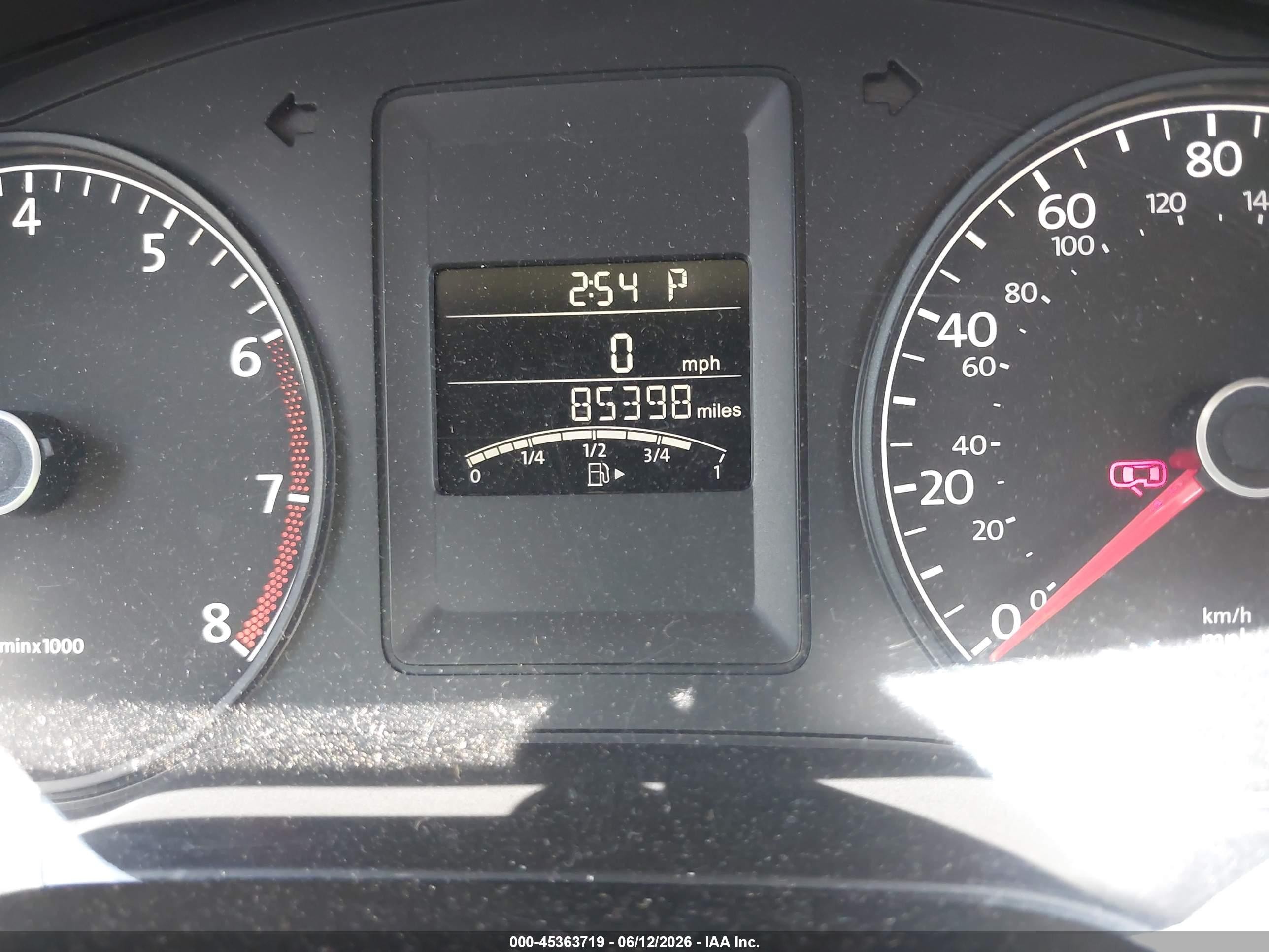 2014 Volkswagen Jetta 2.0l S Gray vin: 3VW2K7AJ8EM218983