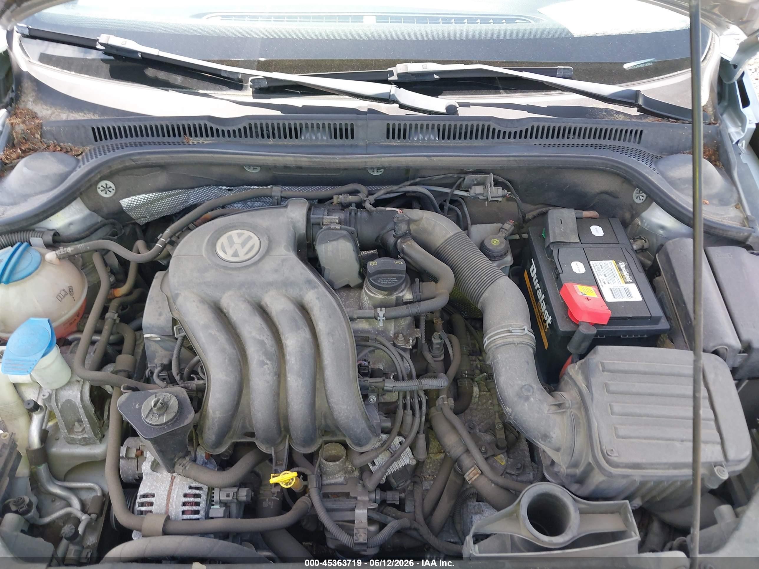 2014 Volkswagen Jetta 2.0l S Gray vin: 3VW2K7AJ8EM218983