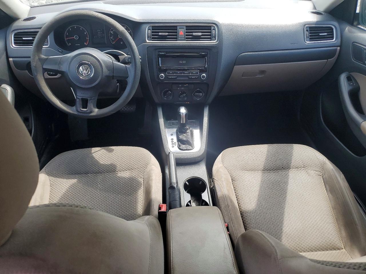 2014 Volkswagen Jetta Base Brown vin: 3VW2K7AJ8EM226002