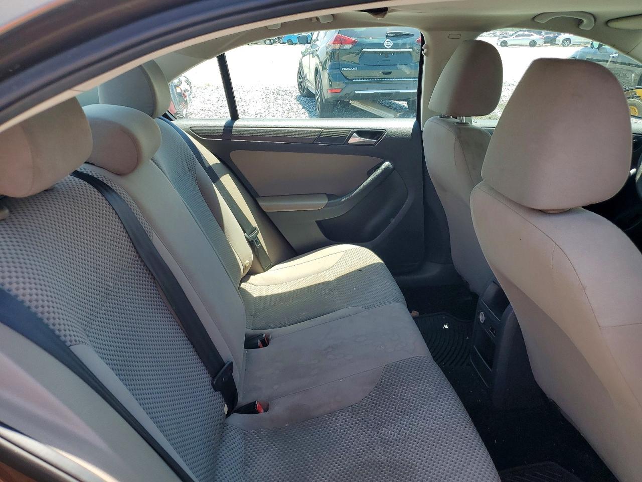 2014 Volkswagen Jetta Base Brown vin: 3VW2K7AJ8EM226002