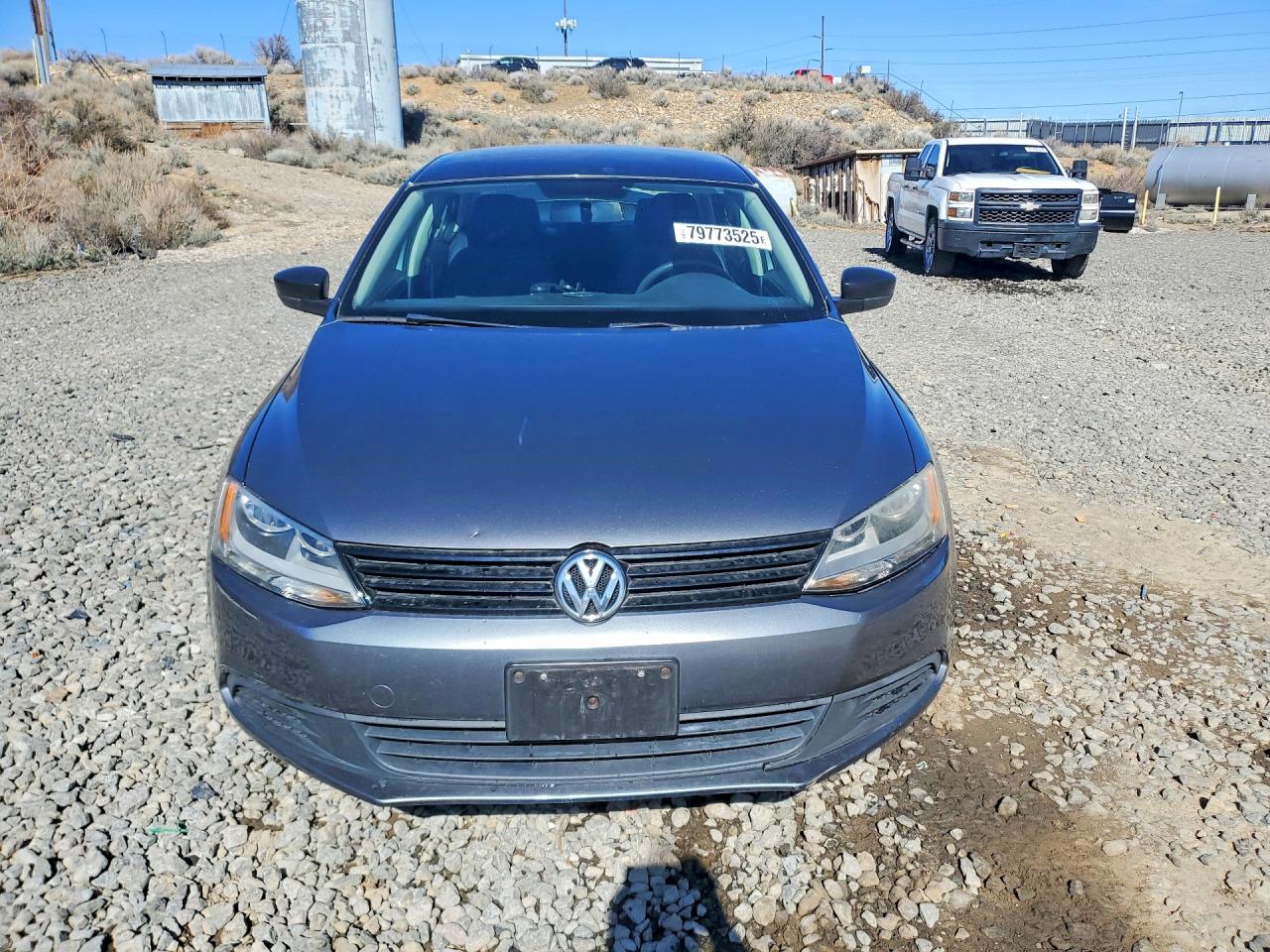 2014 Volkswagen Jetta Base Charcoal vin: 3VW2K7AJ8EM309106