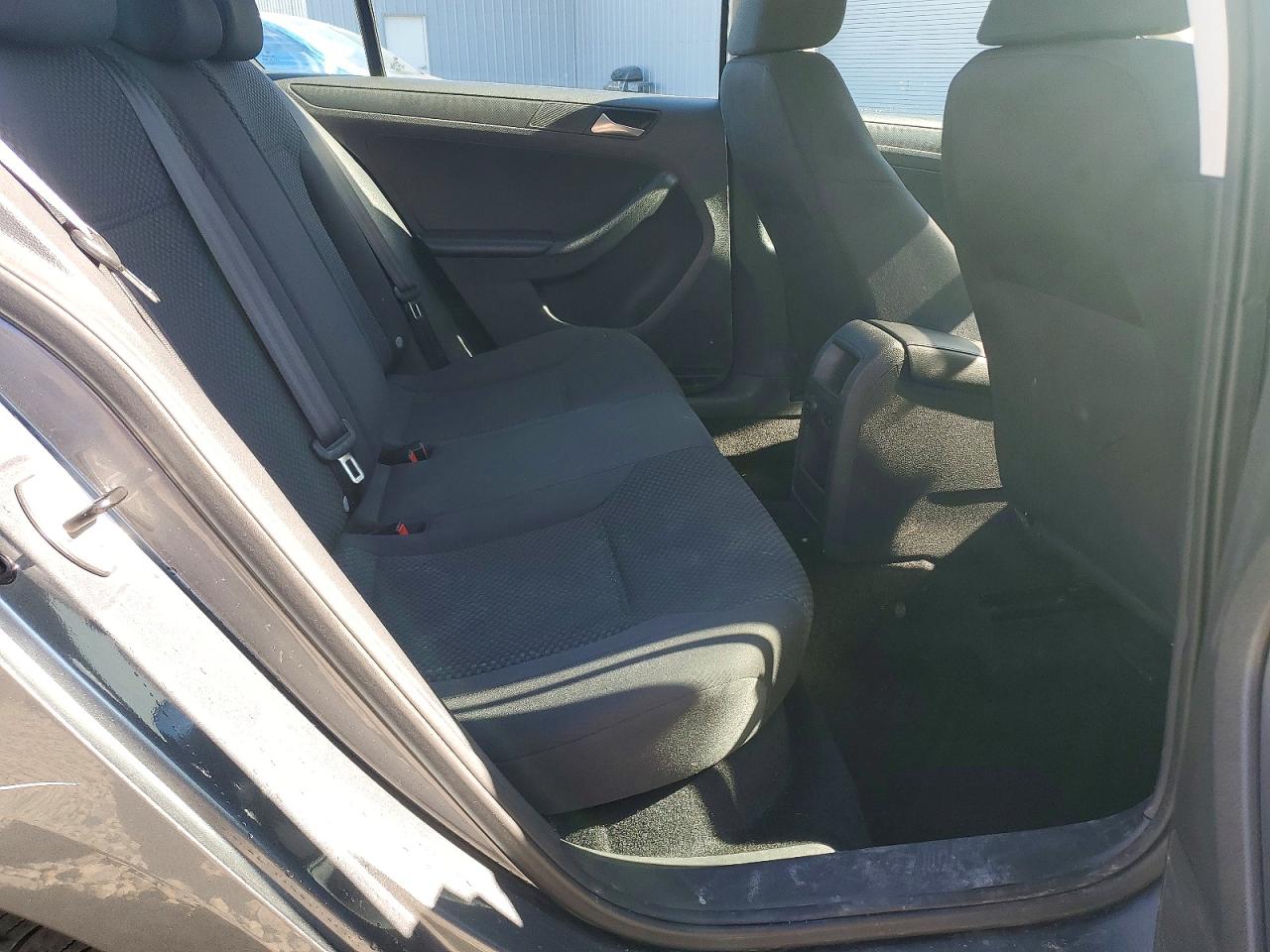 2014 Volkswagen Jetta Base Charcoal vin: 3VW2K7AJ8EM309106