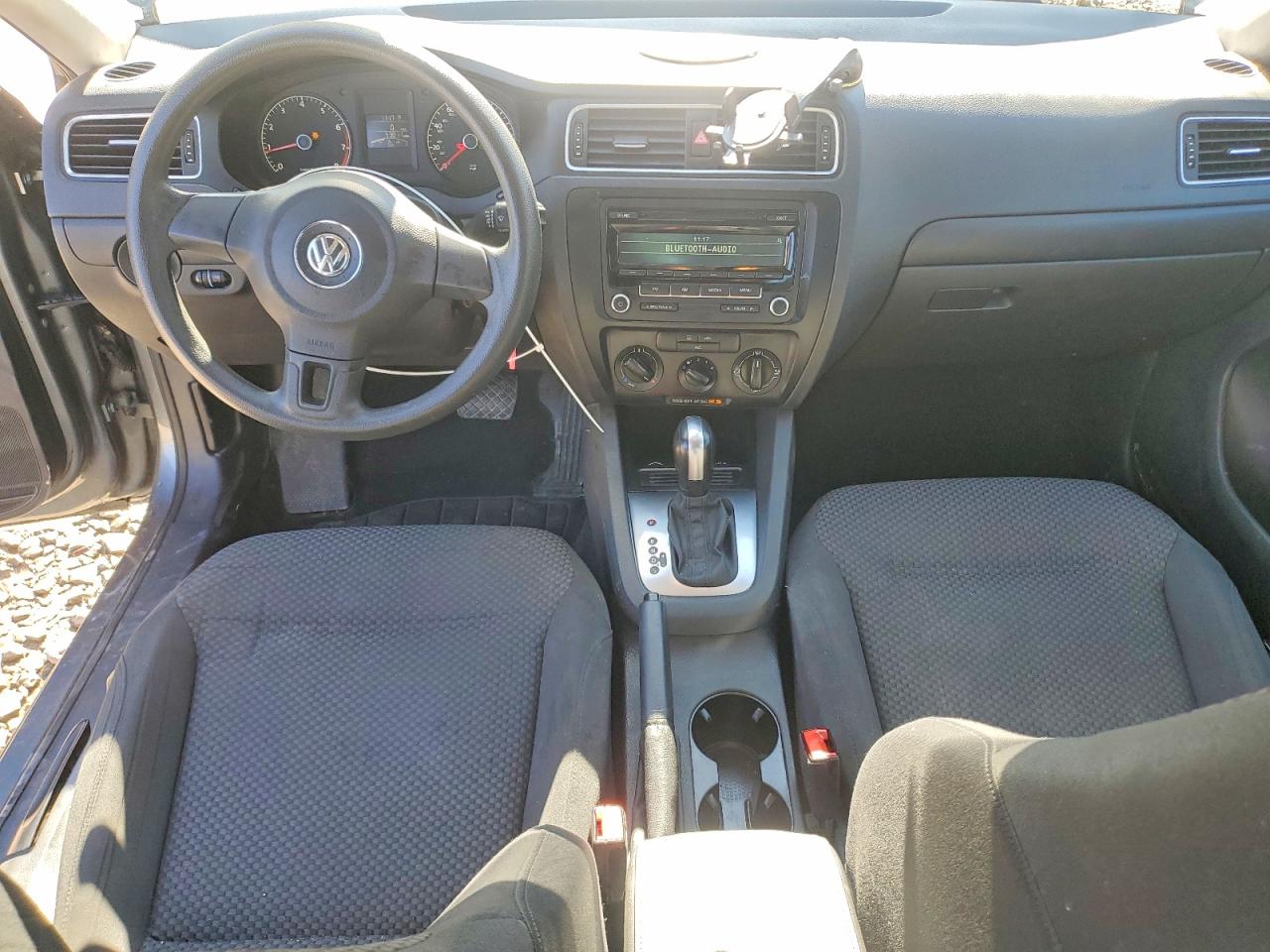 2014 Volkswagen Jetta Base Charcoal vin: 3VW2K7AJ8EM309106