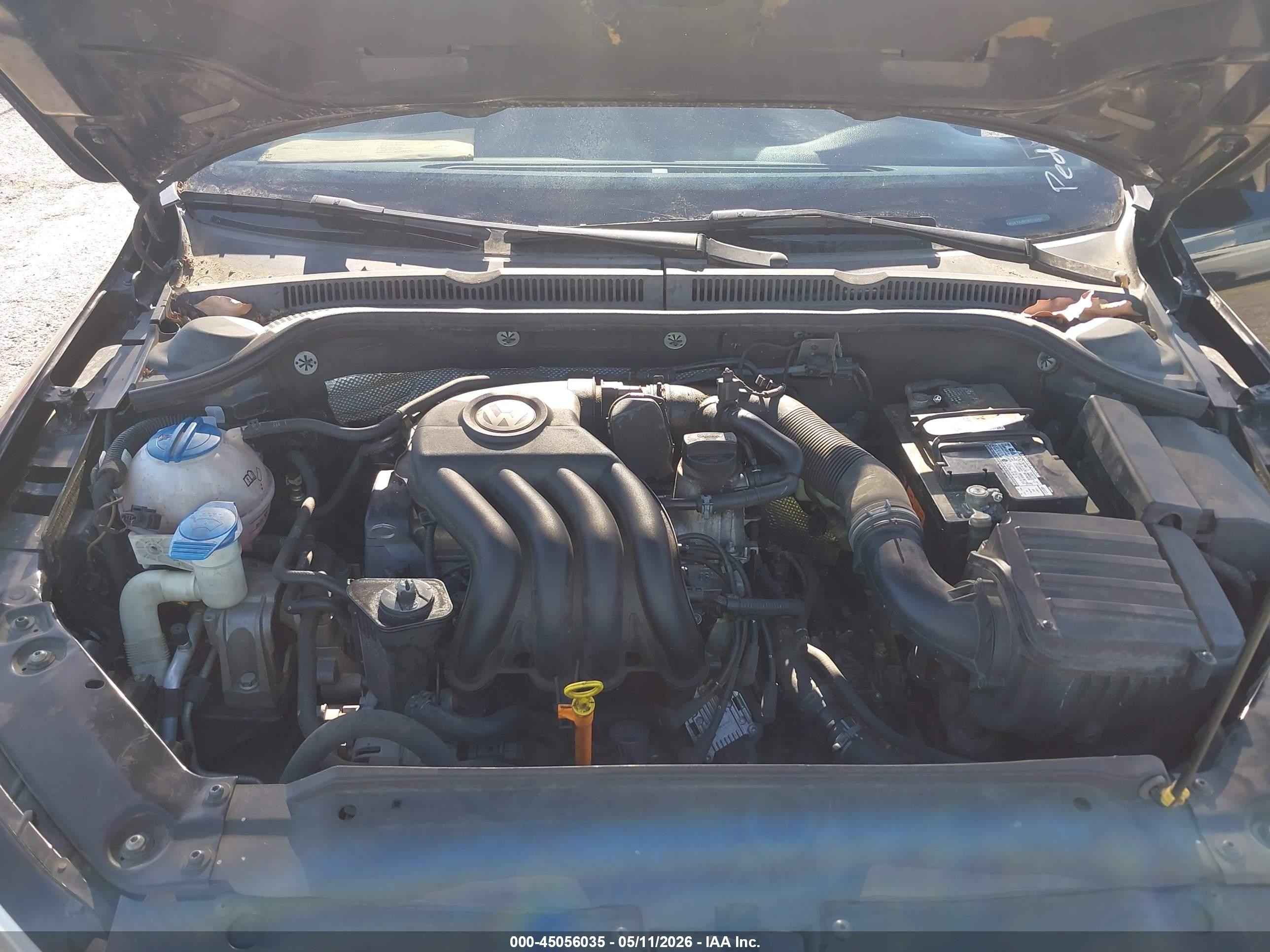 2014 Volkswagen Jetta 2.0l S Черный vin: 3VW2K7AJ8EM375946