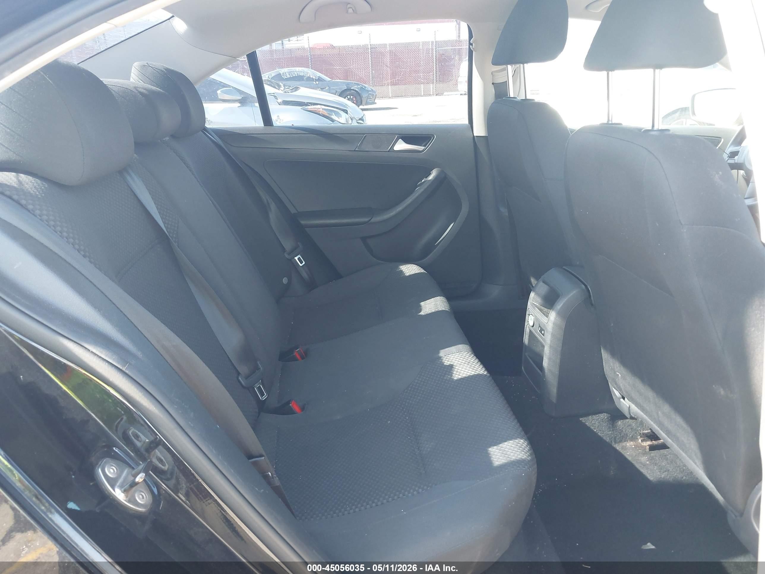 2014 Volkswagen Jetta 2.0l S Черный vin: 3VW2K7AJ8EM375946